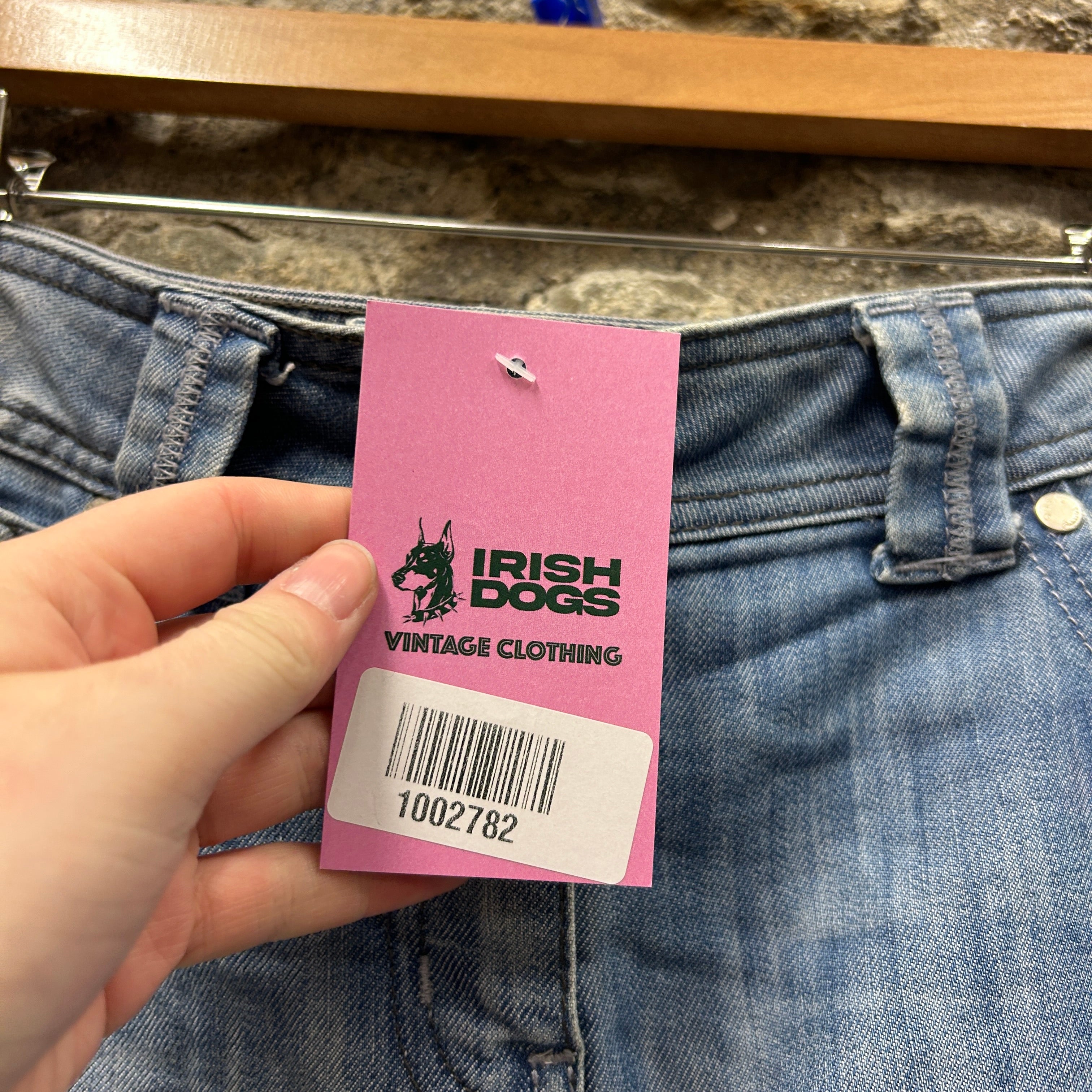 Vintage Oasis Jeans Mini Skirt