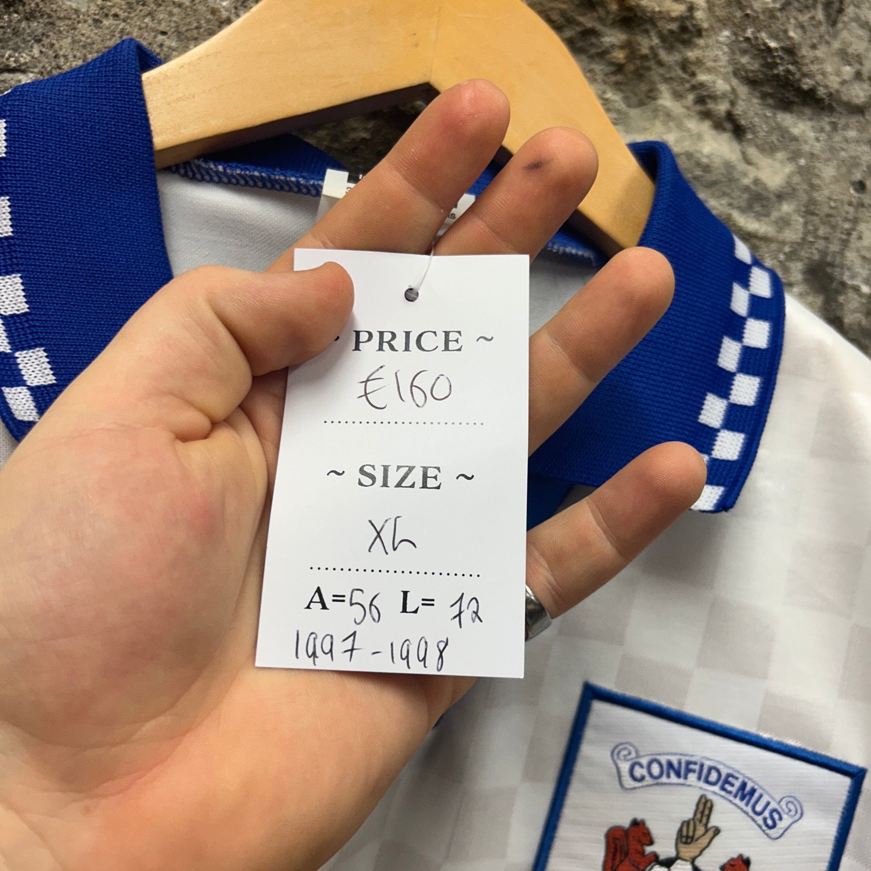 Kilmarnock 1997-1998 Le Coq Sportif Football Shirt