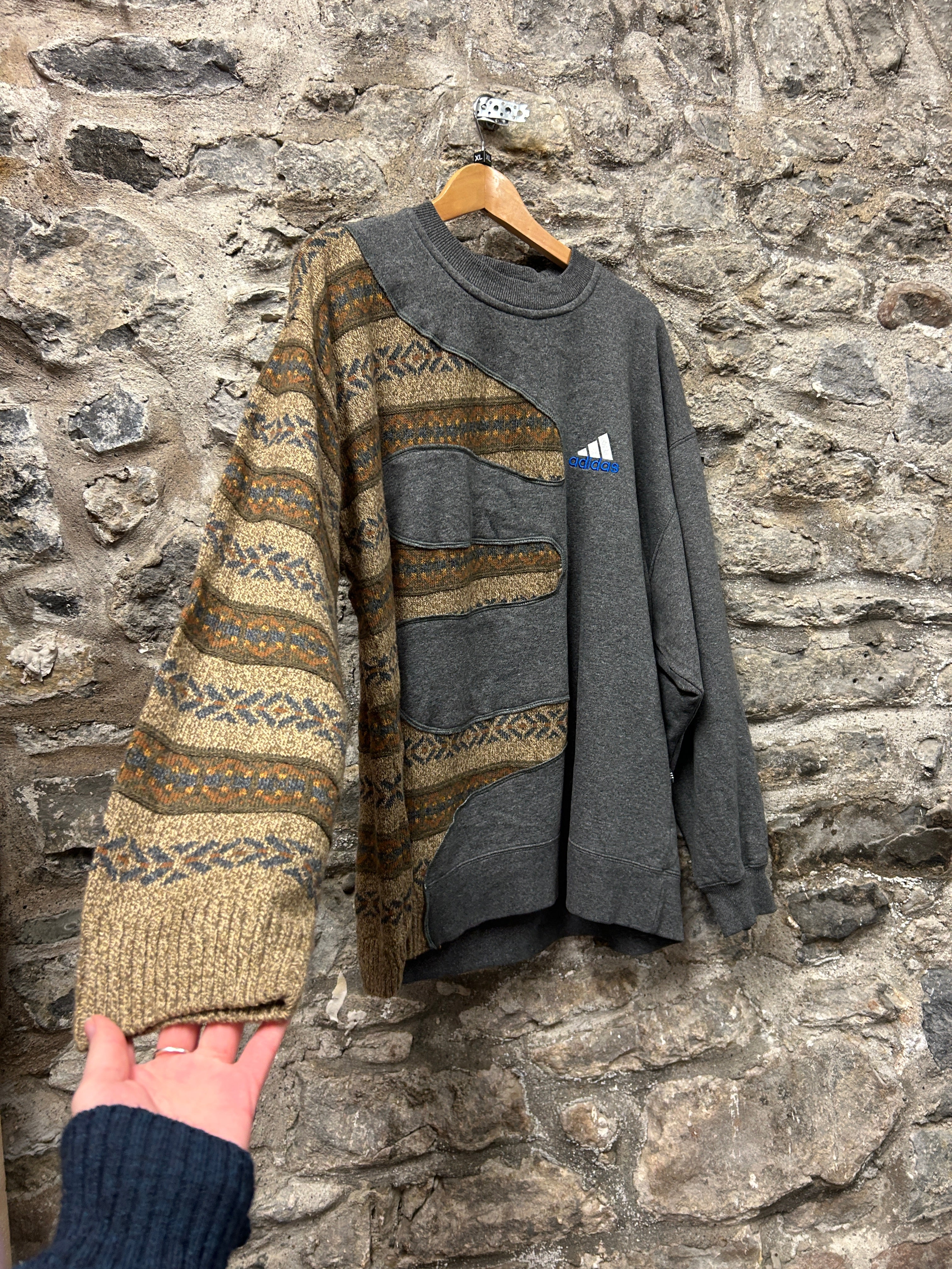 Vintage Rework Adidas Sweatshirt