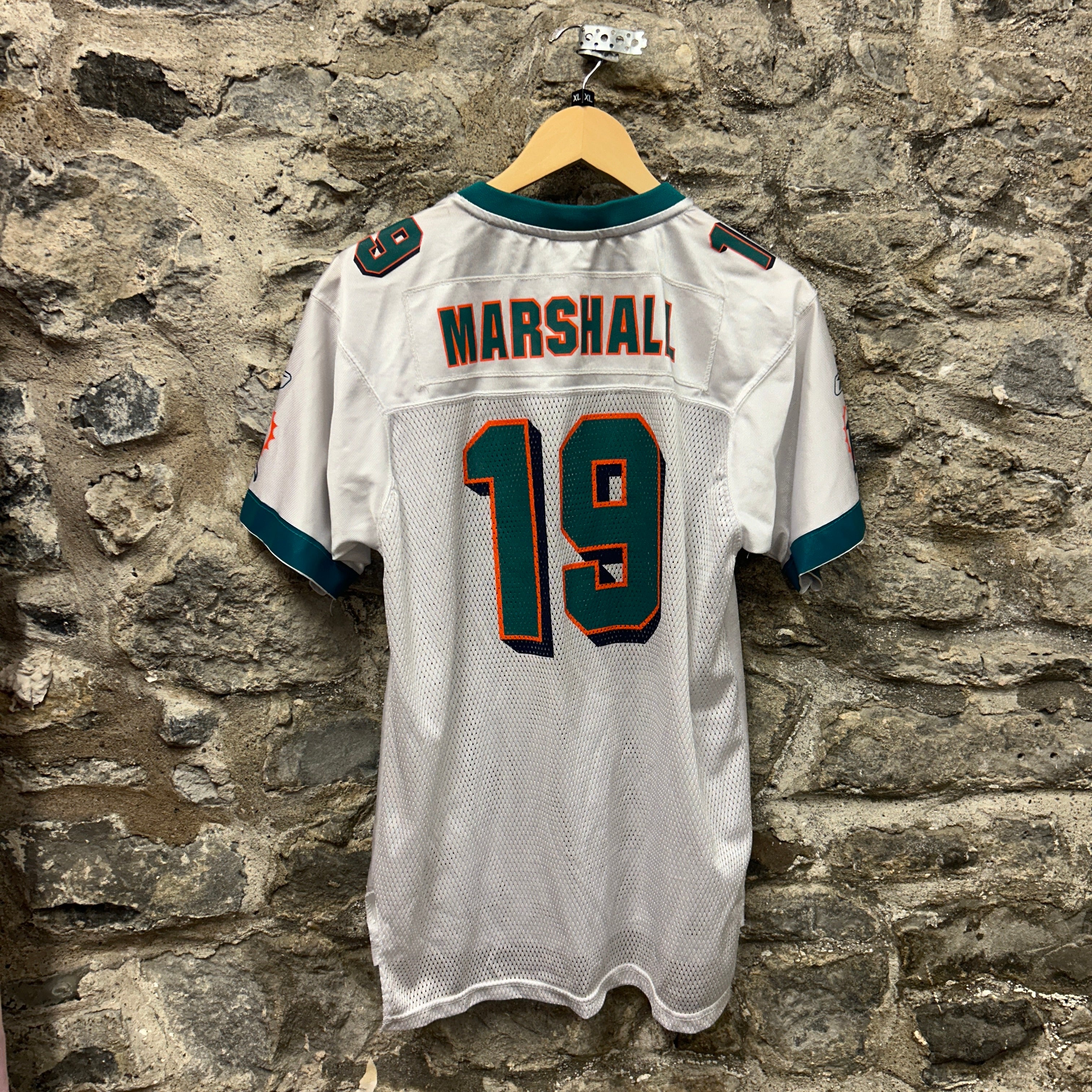 Miami Dolphins Marshall Reebok Football Jersey