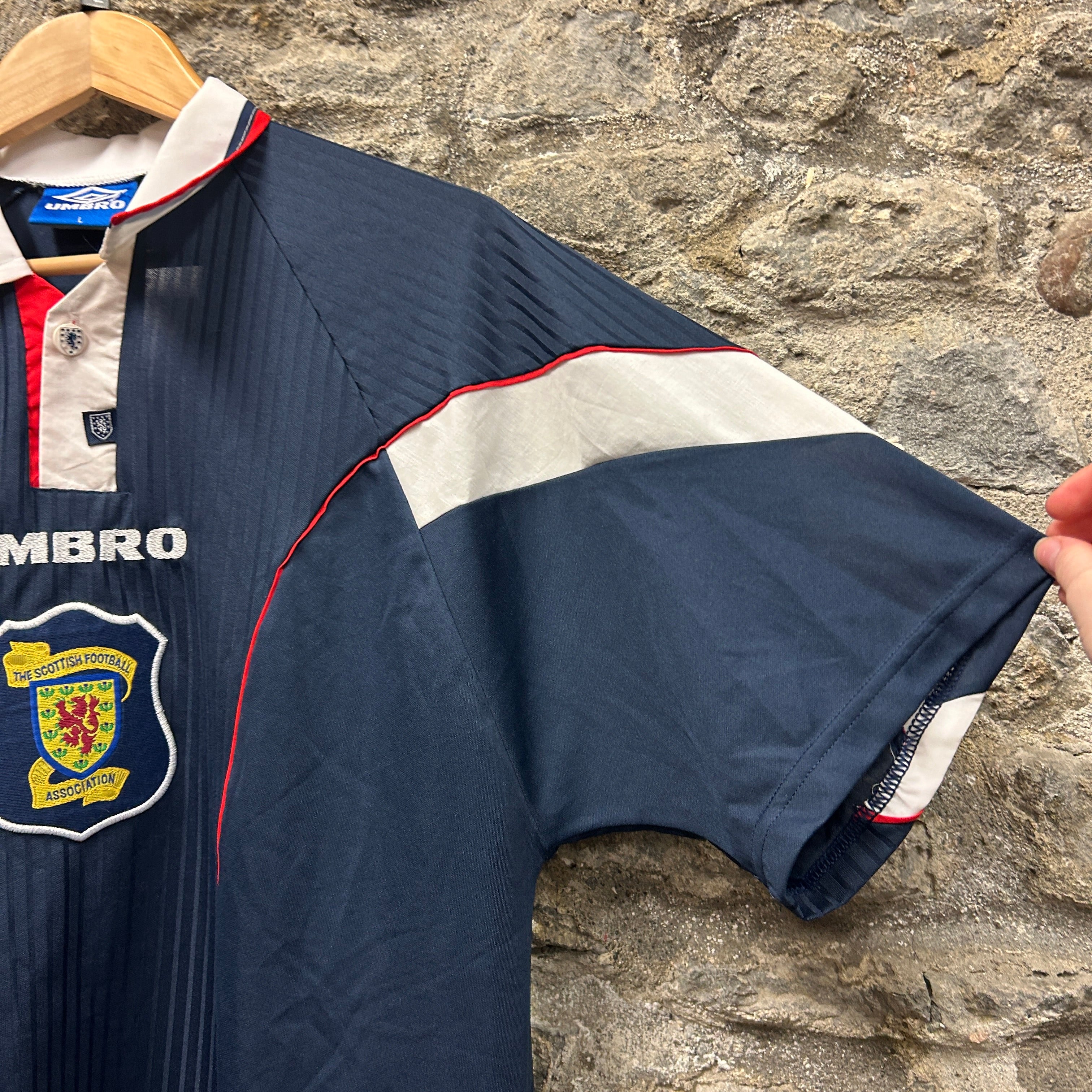 Vintage Scotland 1996-1998 Umbro Football Shirt