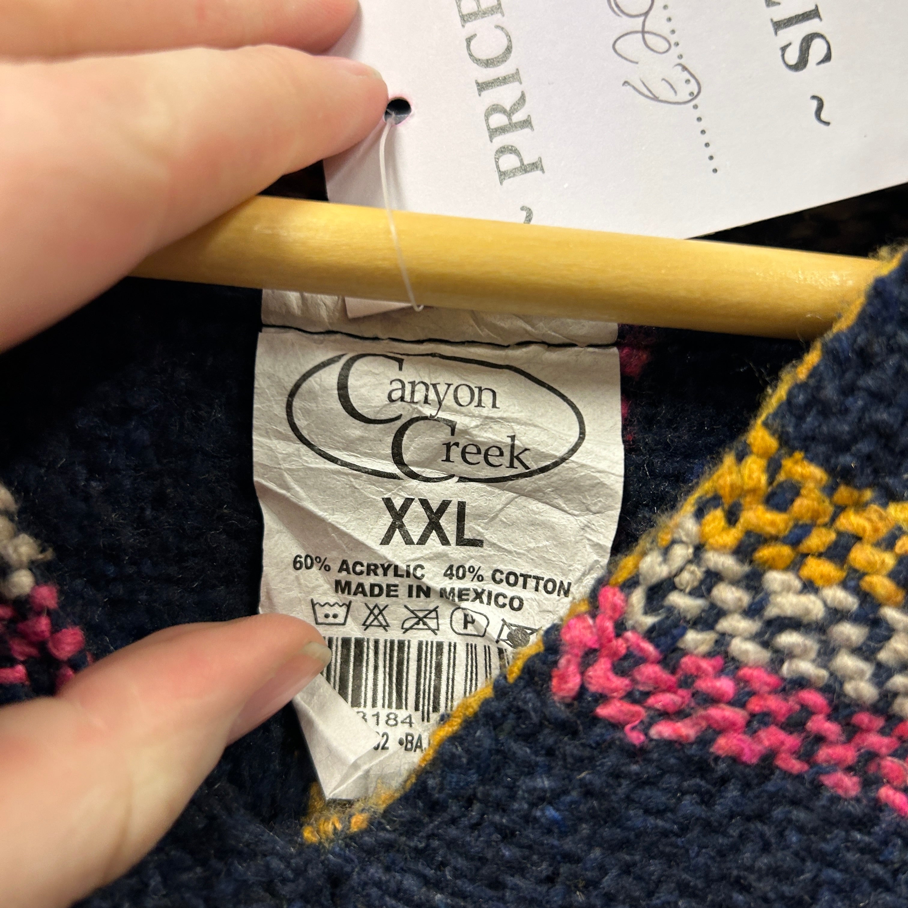 Vintage Canyon Creek Baja Hoodie