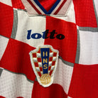 Vintage Croatia 1998-2001 Lotto Football Shirt