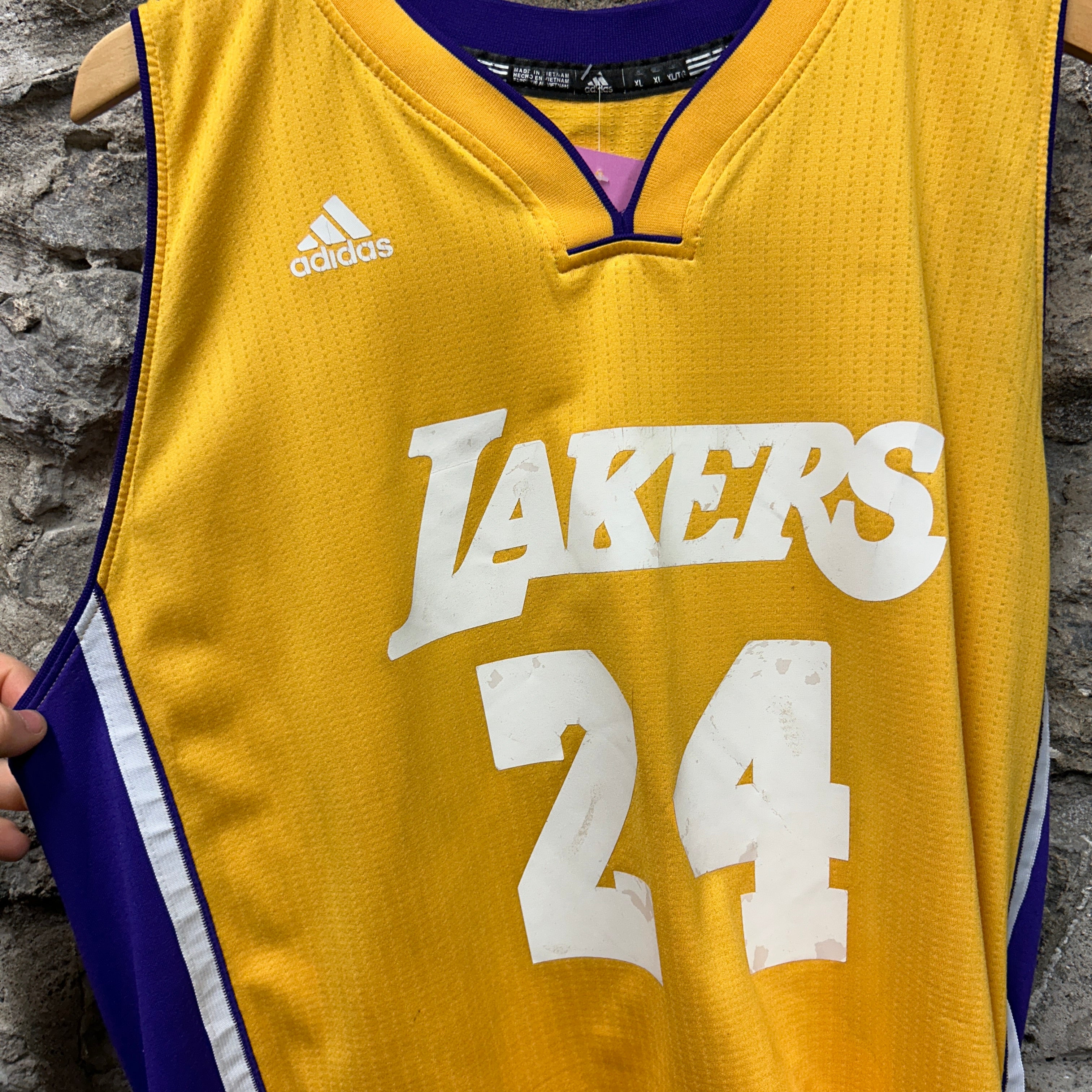 Kobe Bryant LA Lakers Adidas Basketball Jersey