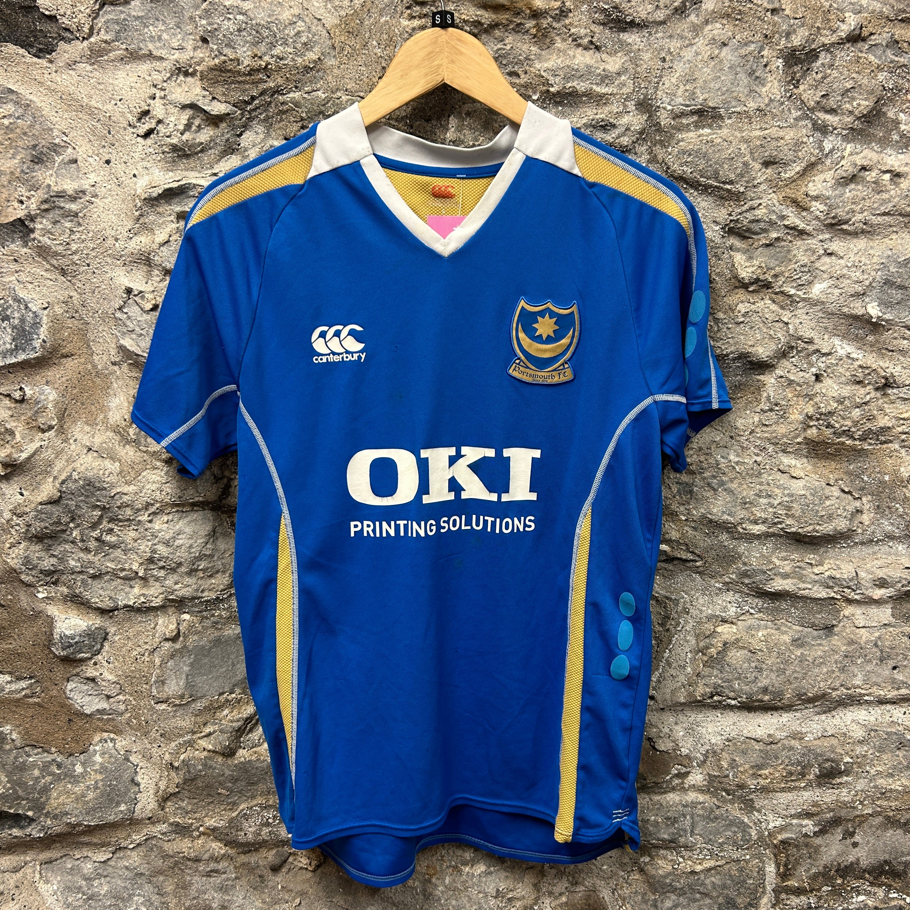 Portsmouth 2007/2008 Canterbury Football Shirt