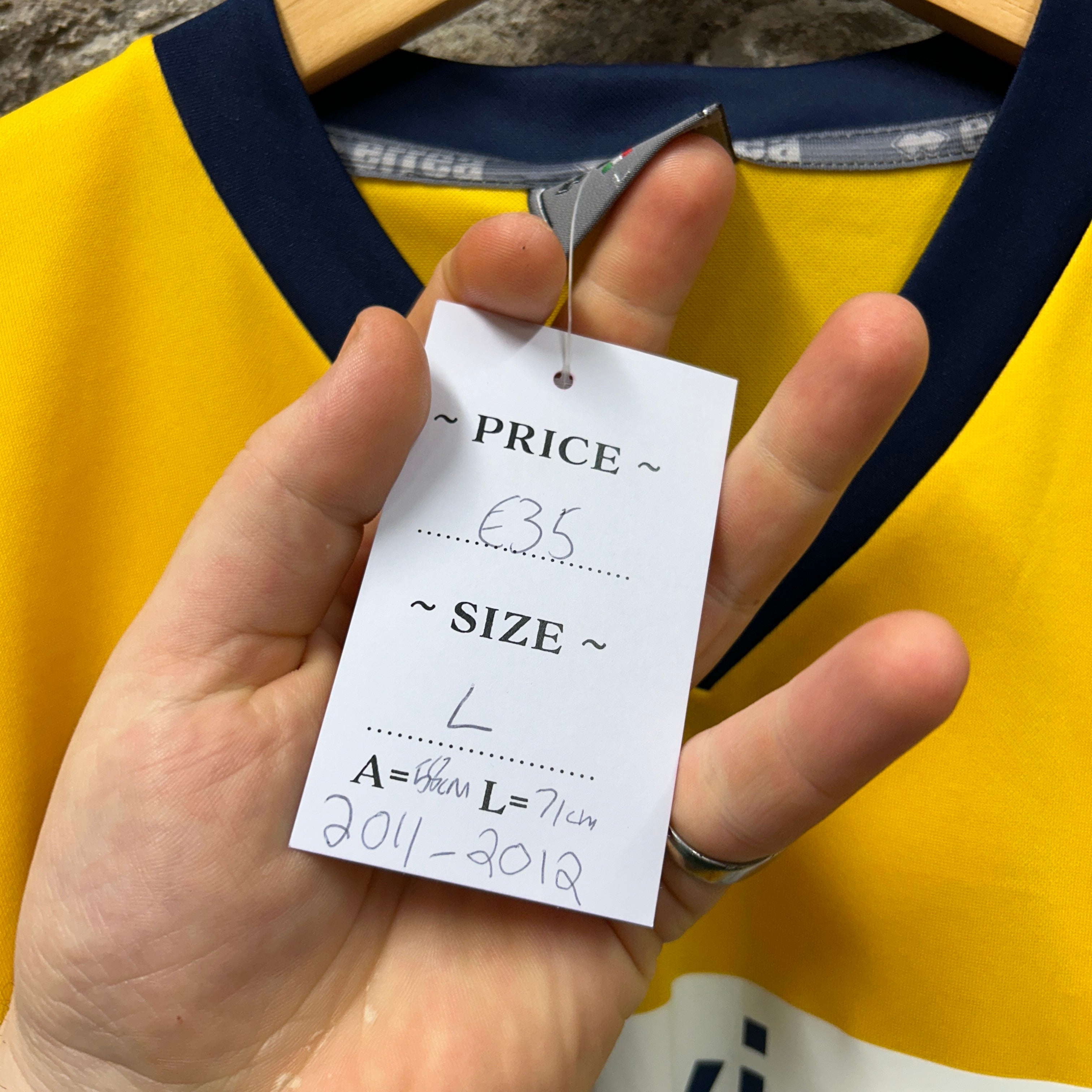 Parma Fc 2011/2012 Erreà Football Shirt