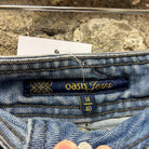 Vintage Oasis Jeans Mini Skirt