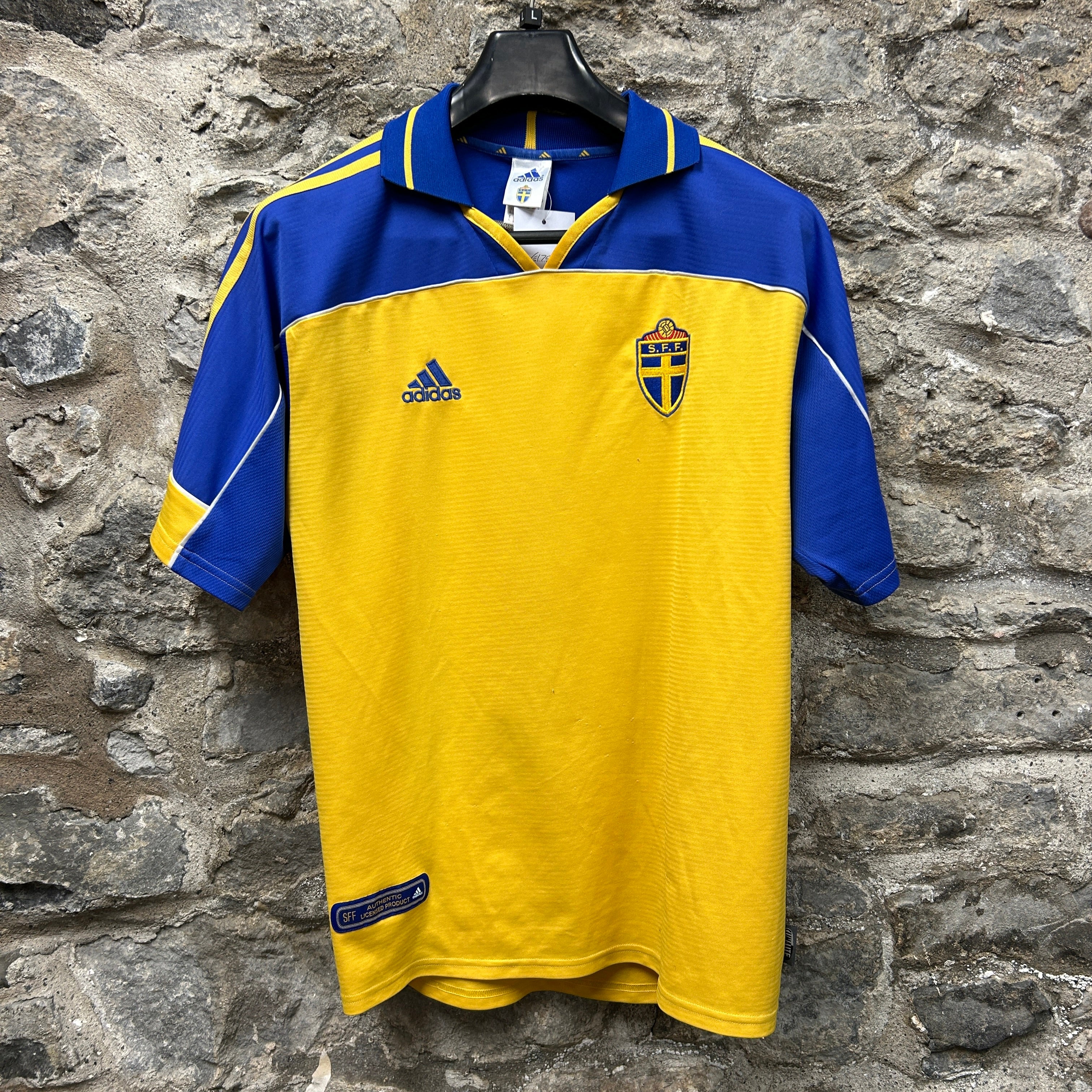 Vintage Sweden2000/2002 Adidas Football Shirt