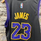 LA Lakers Lebron James Nike Jersey