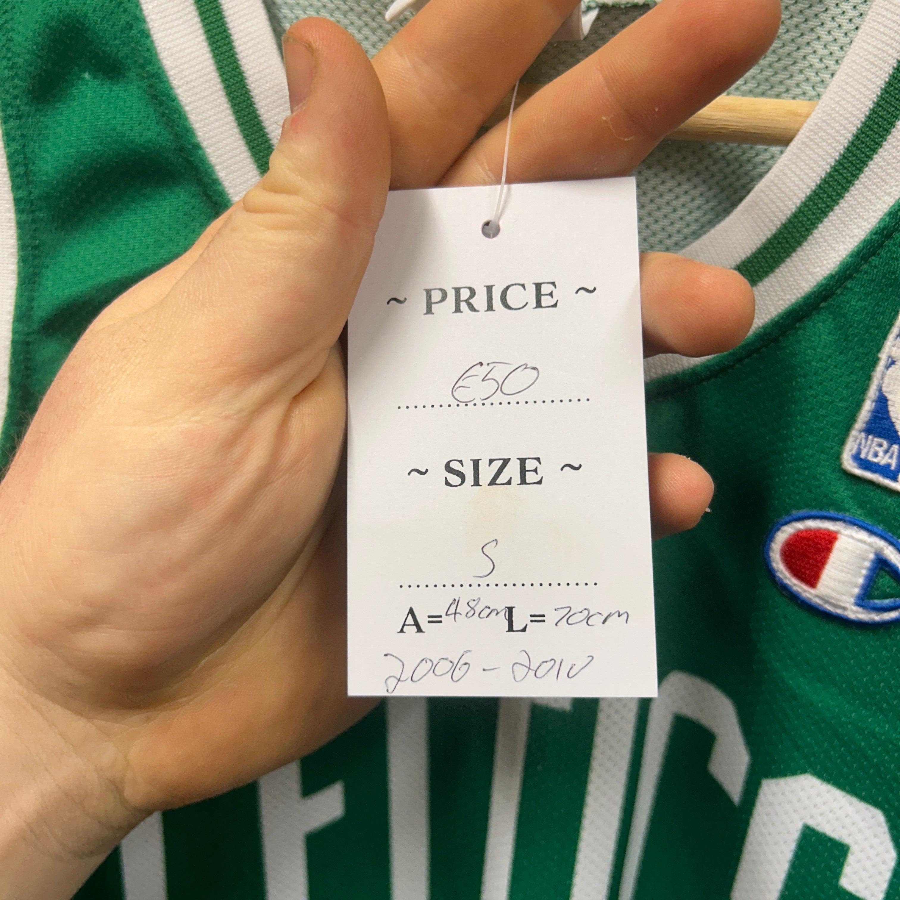 Boston Celtics Paul Pierce 2006/2007 Champion Basketball Jersey