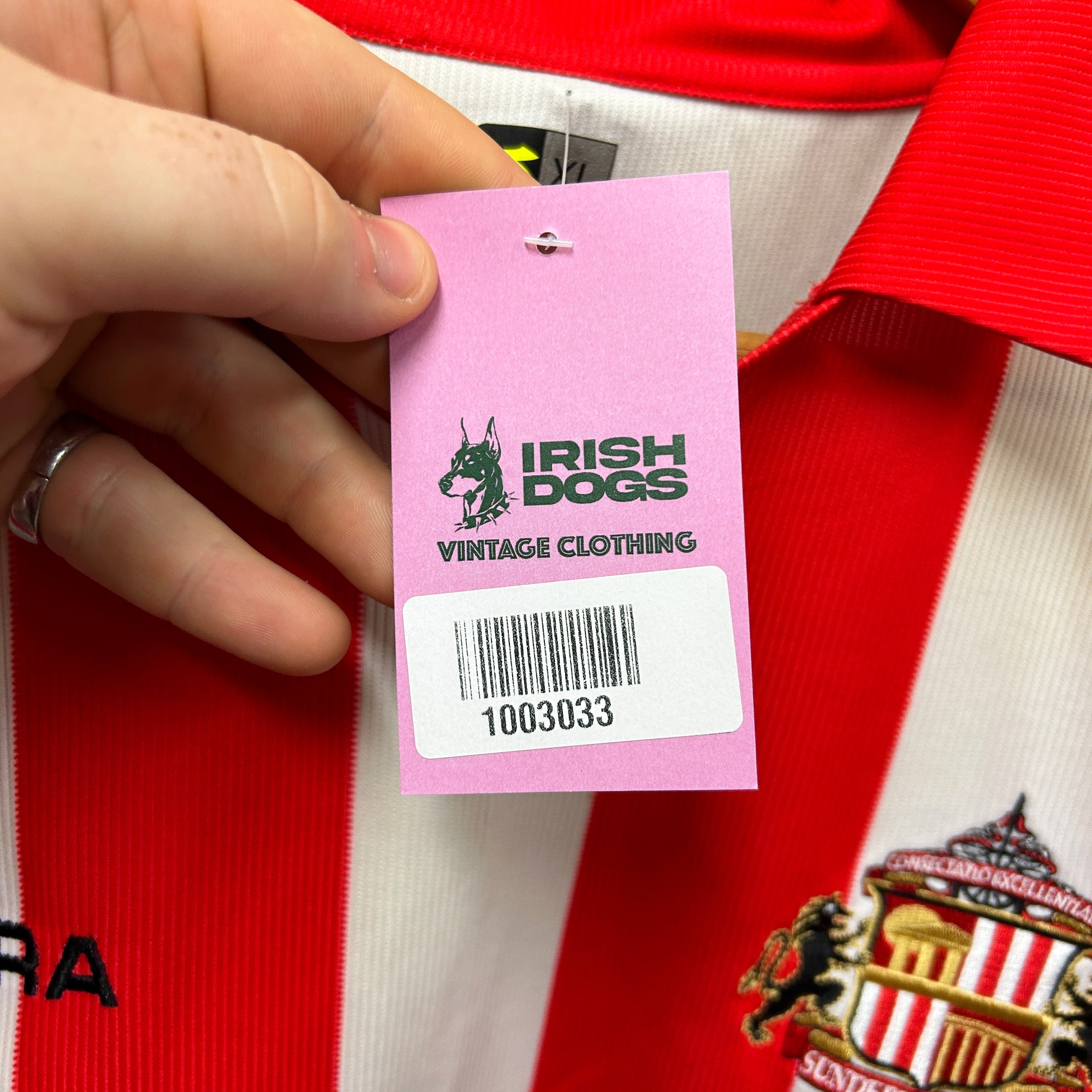 Sunderland 2004/2005 Diadora Football Shirt