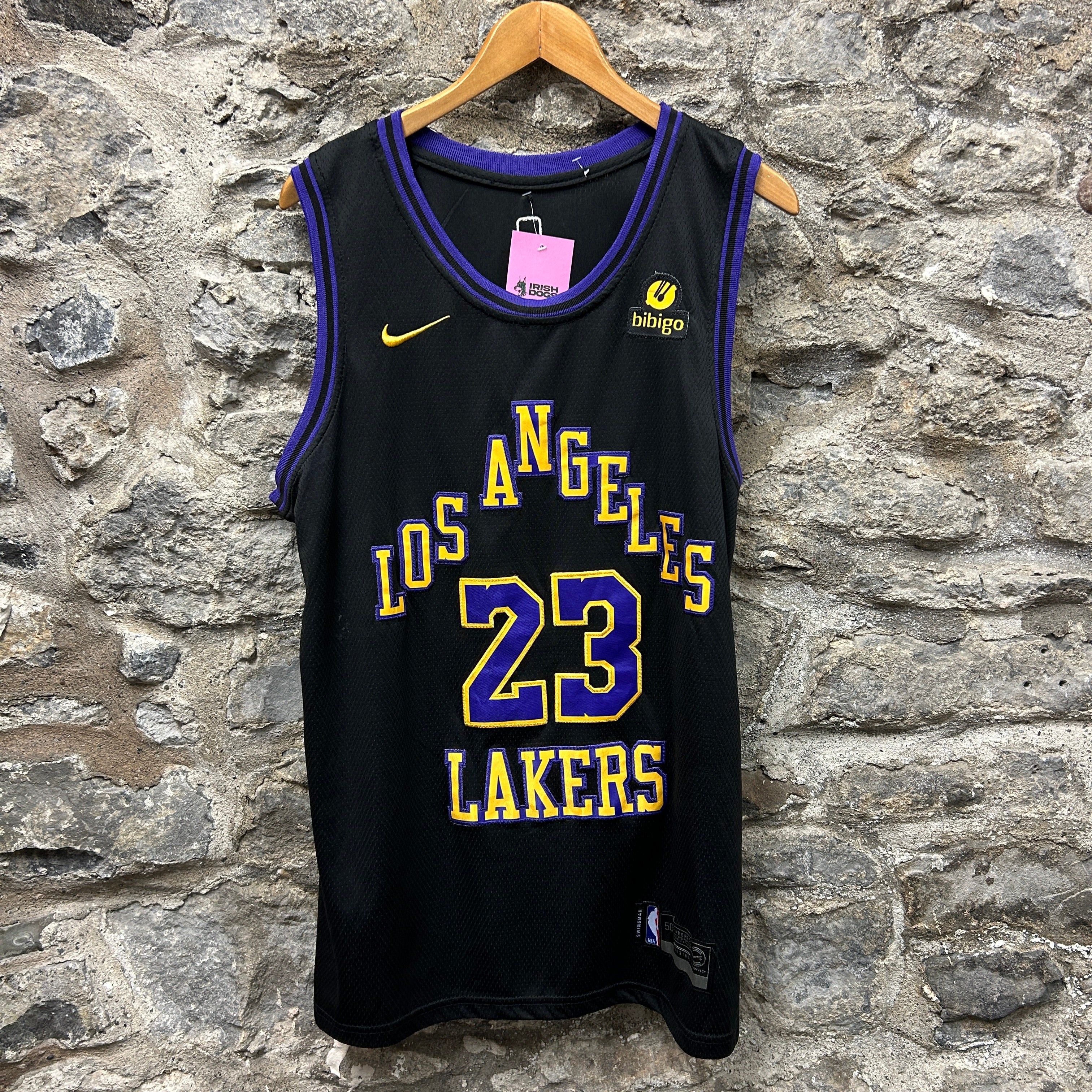LA Lakers Lebron James Nike Jersey