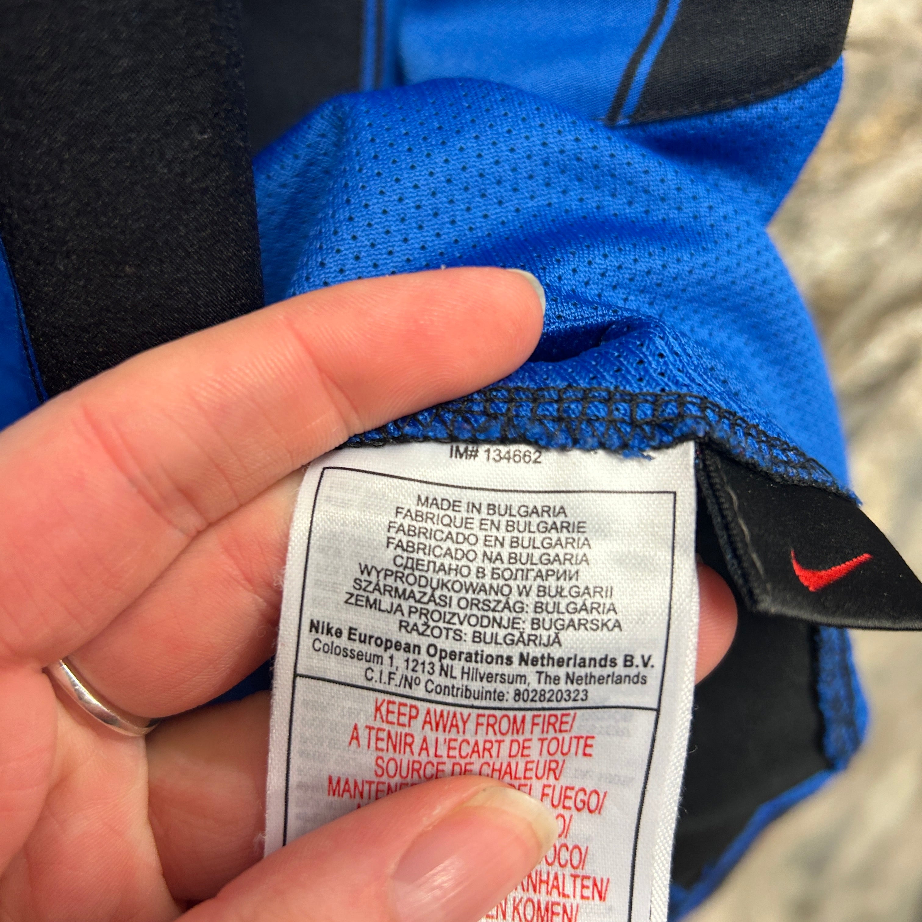 Vintage Inter Milan 2003-2004 Nike Football Shirt