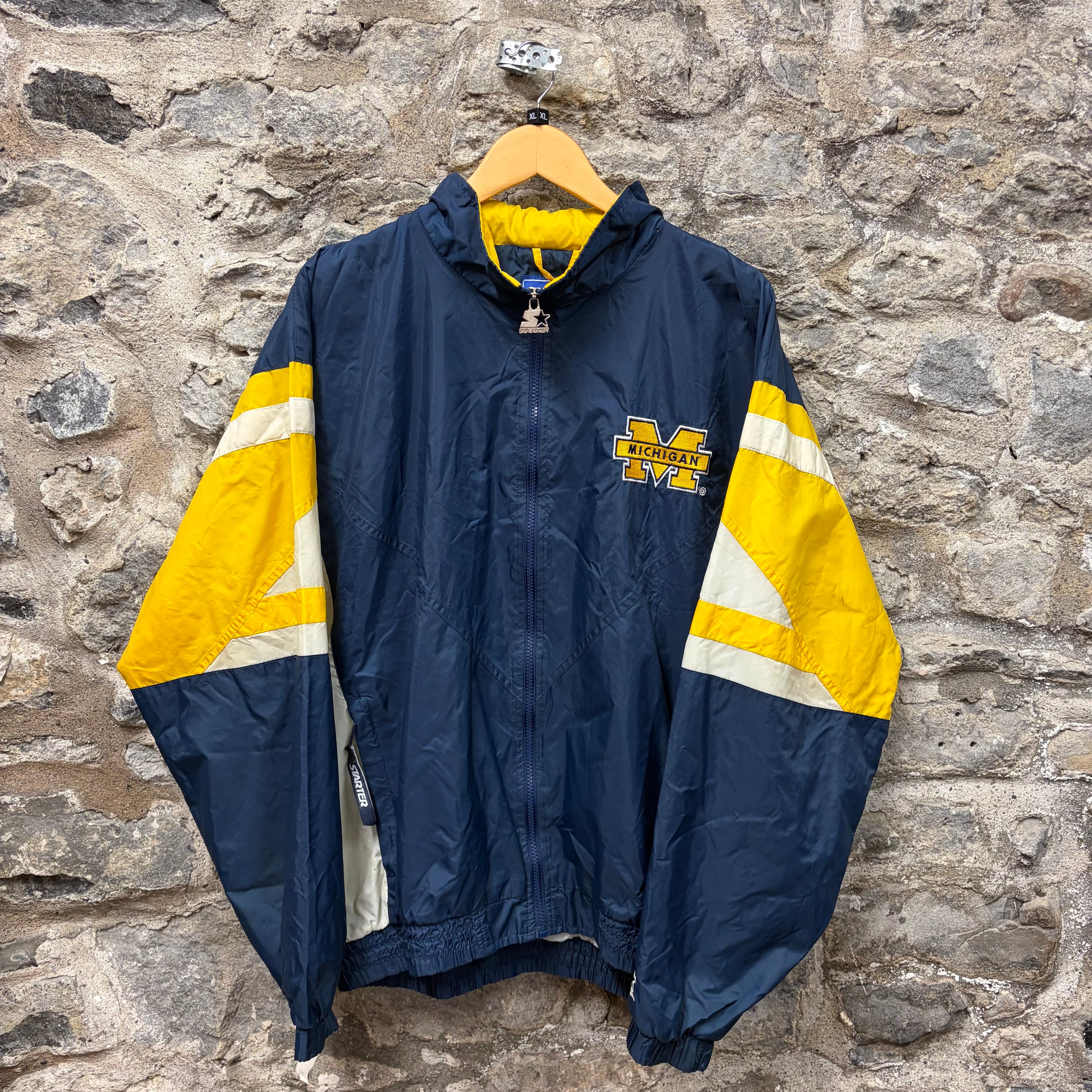 Michigan Starter Windbreaker Jacket