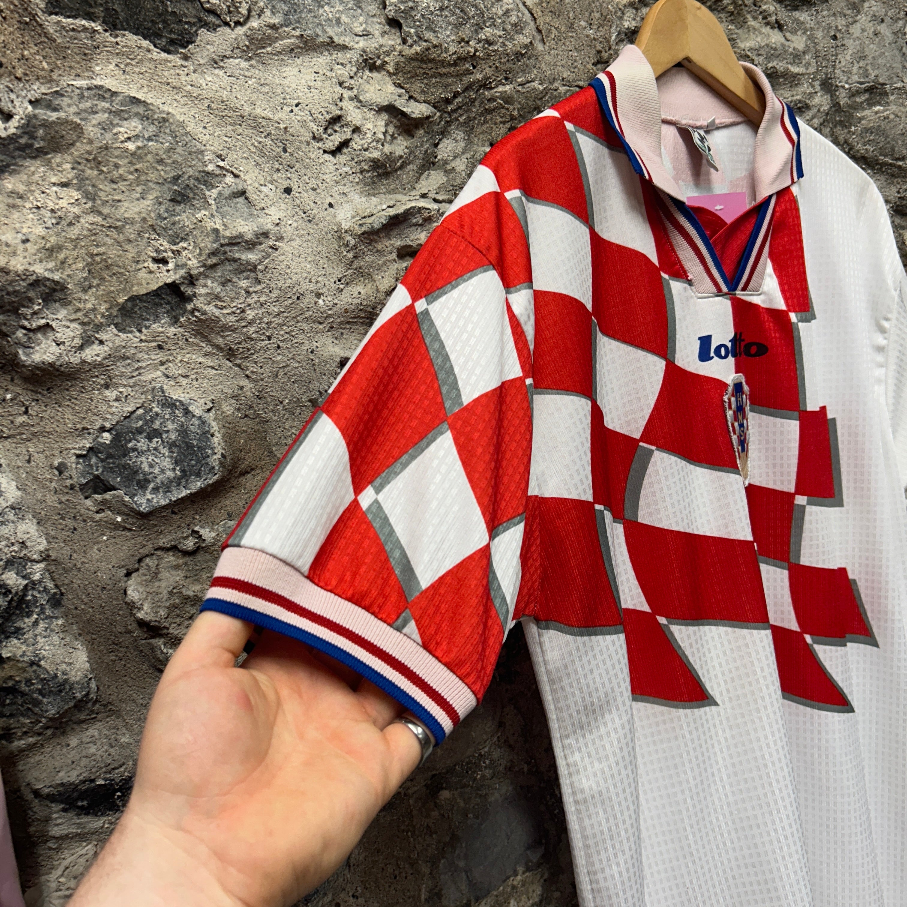 Croatia 1998-2001 Lotto Football Jersey