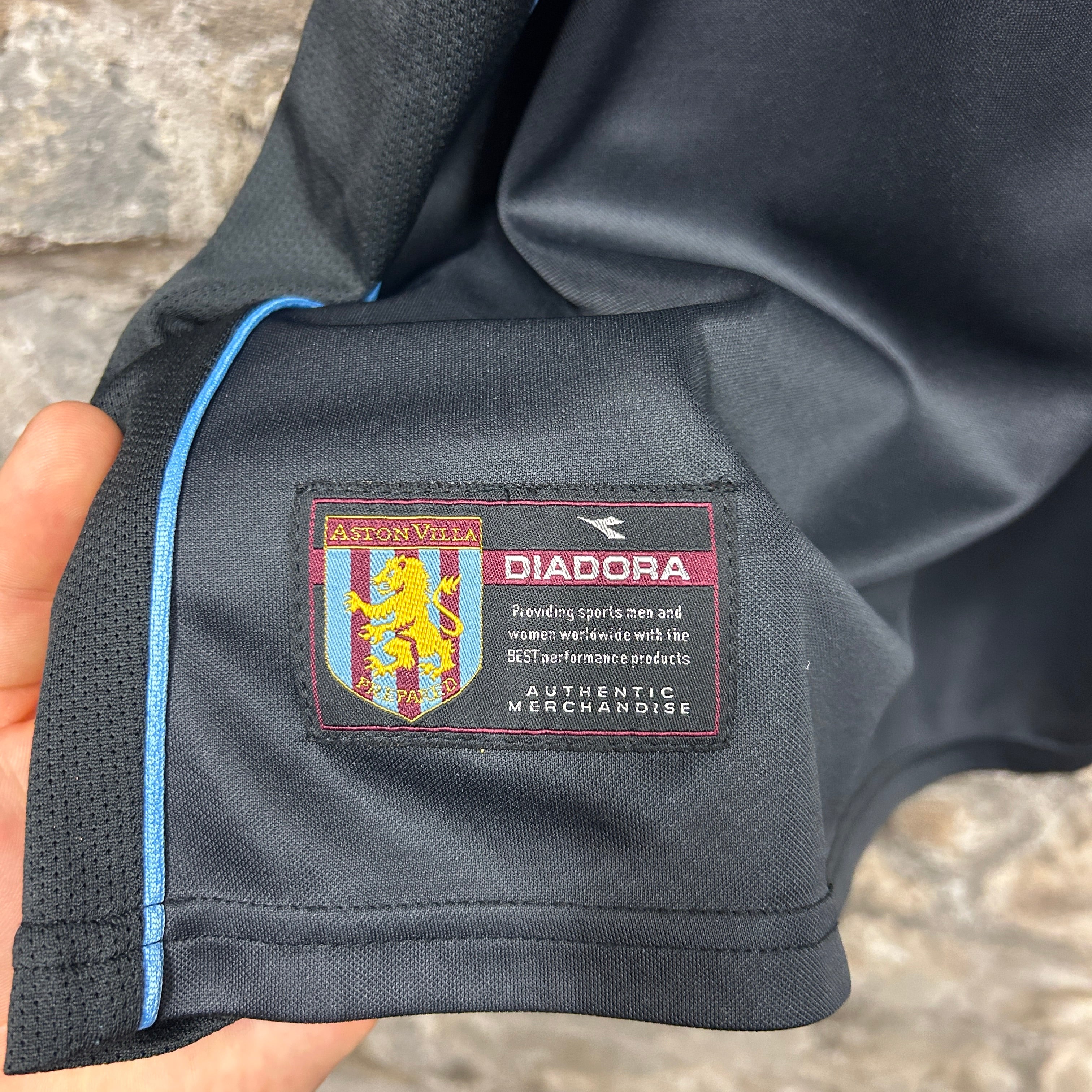 Aston Villa Ginola 2000-2001 Diadora Football Shirt