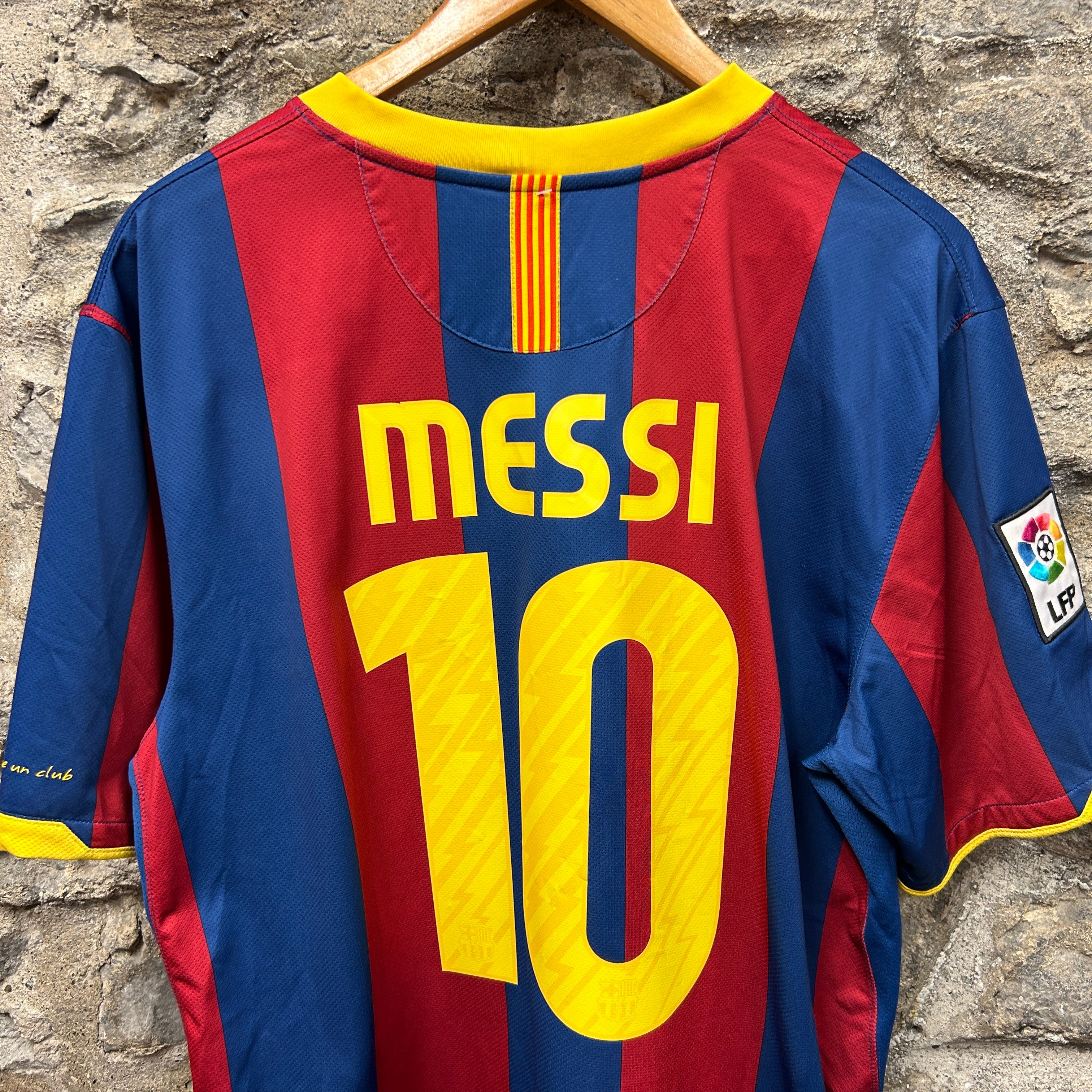 Barcelona Messi 2010-2011 Nike Football Shirt