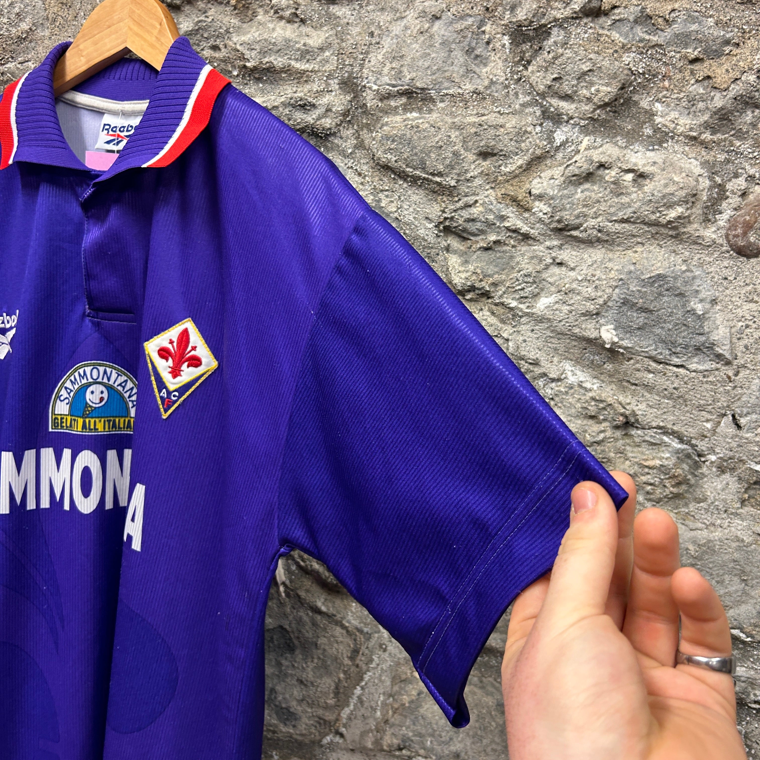 Florentina 1995 Robbiati Reebok Football Jersey