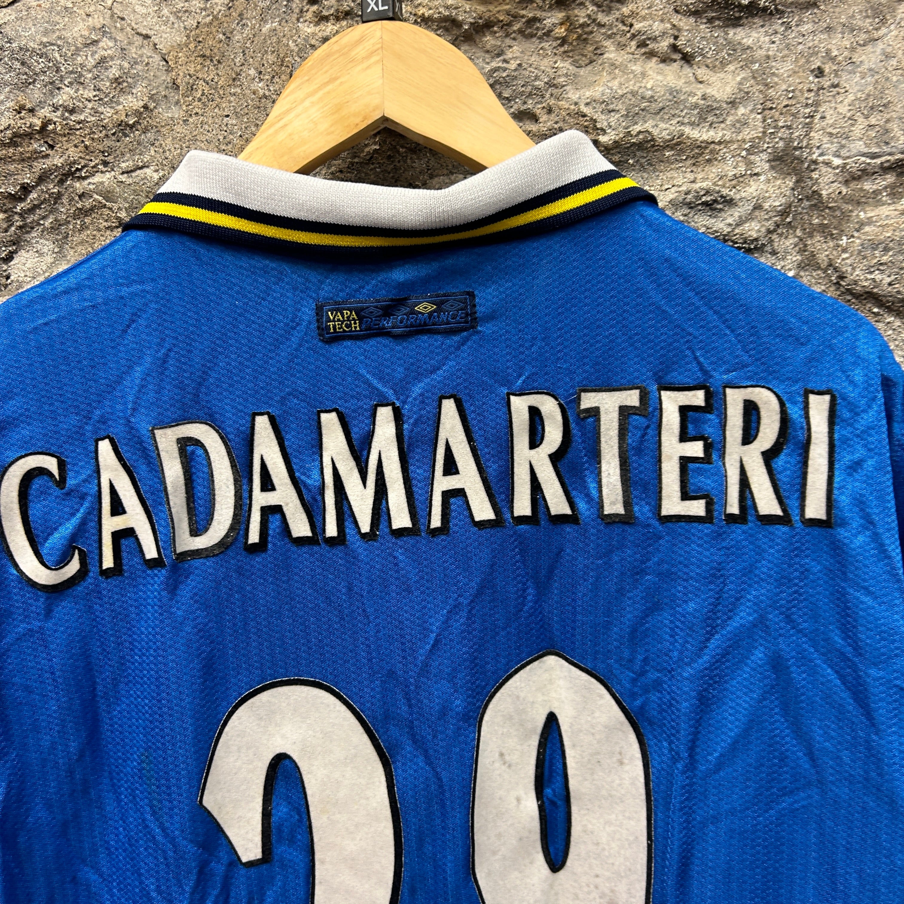 Everton Cadamarteri 1997-1998 Umbro Football Shirt