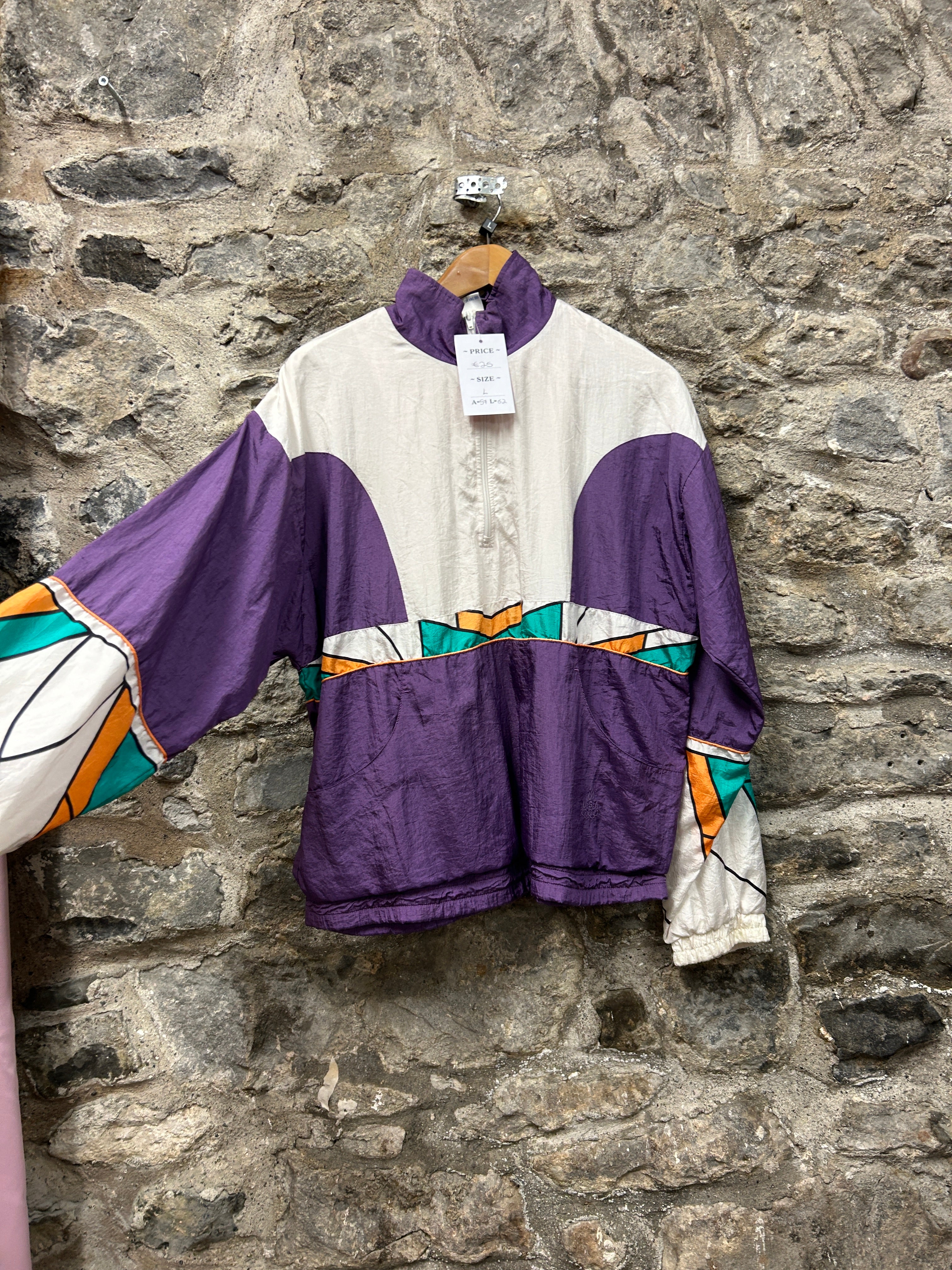 Vintage Usa Olympics Windbreaker Jacket