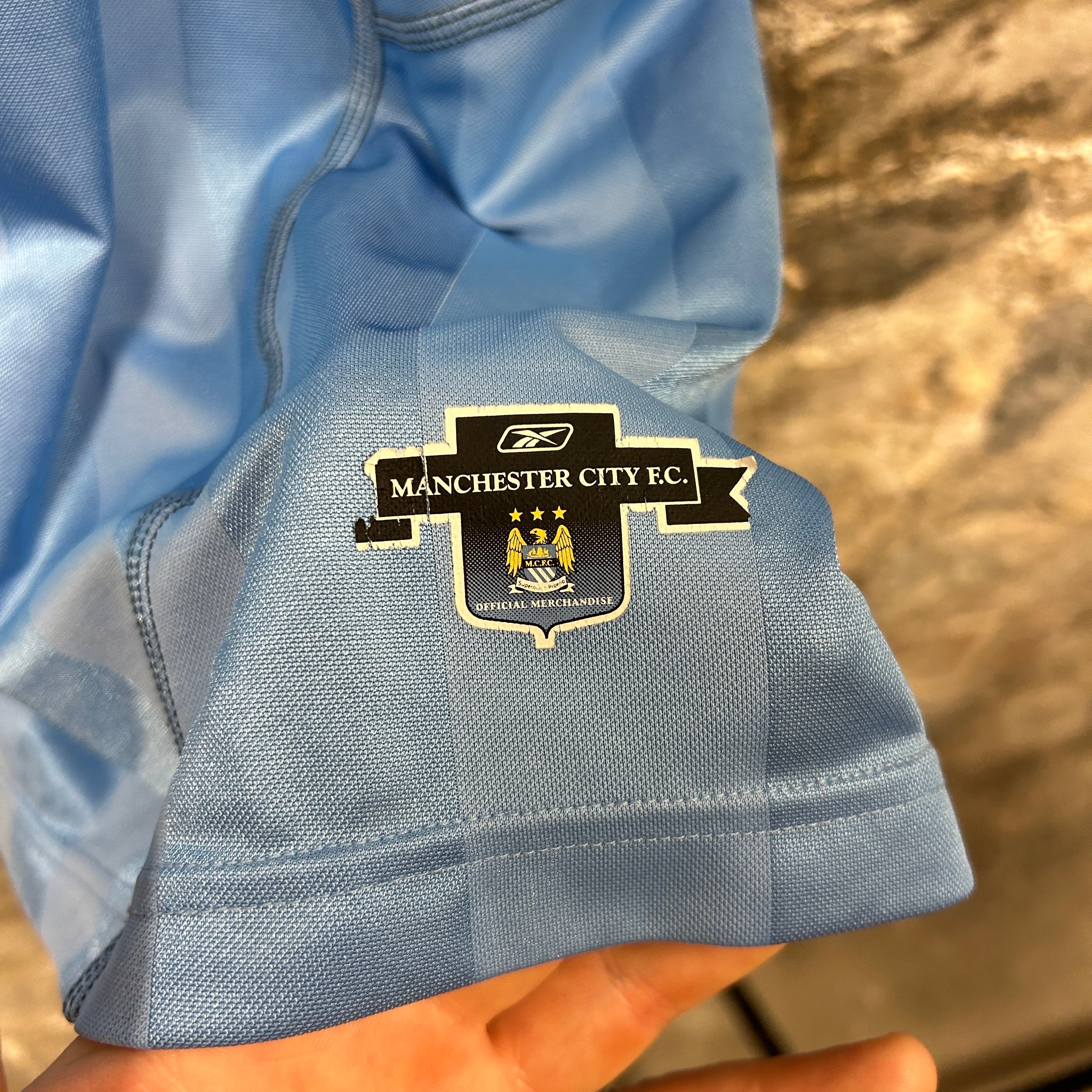 Manchester City 2003/2004 Reebok Football Shirt
