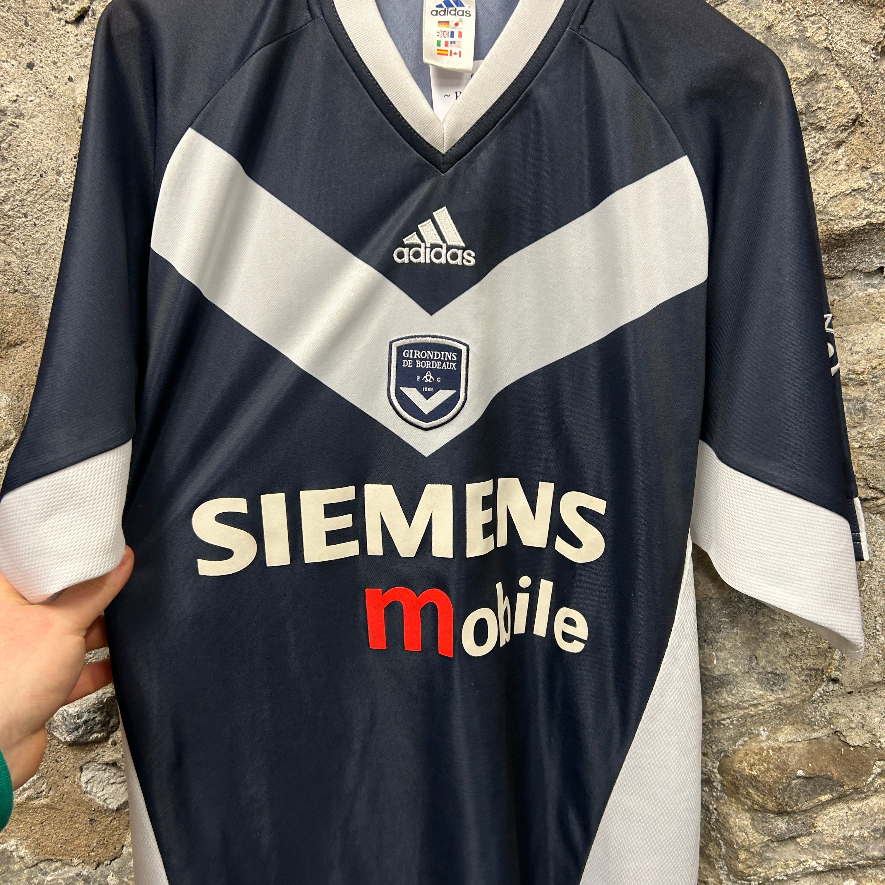 Bordeaux 2004 Adidas Football Shirt