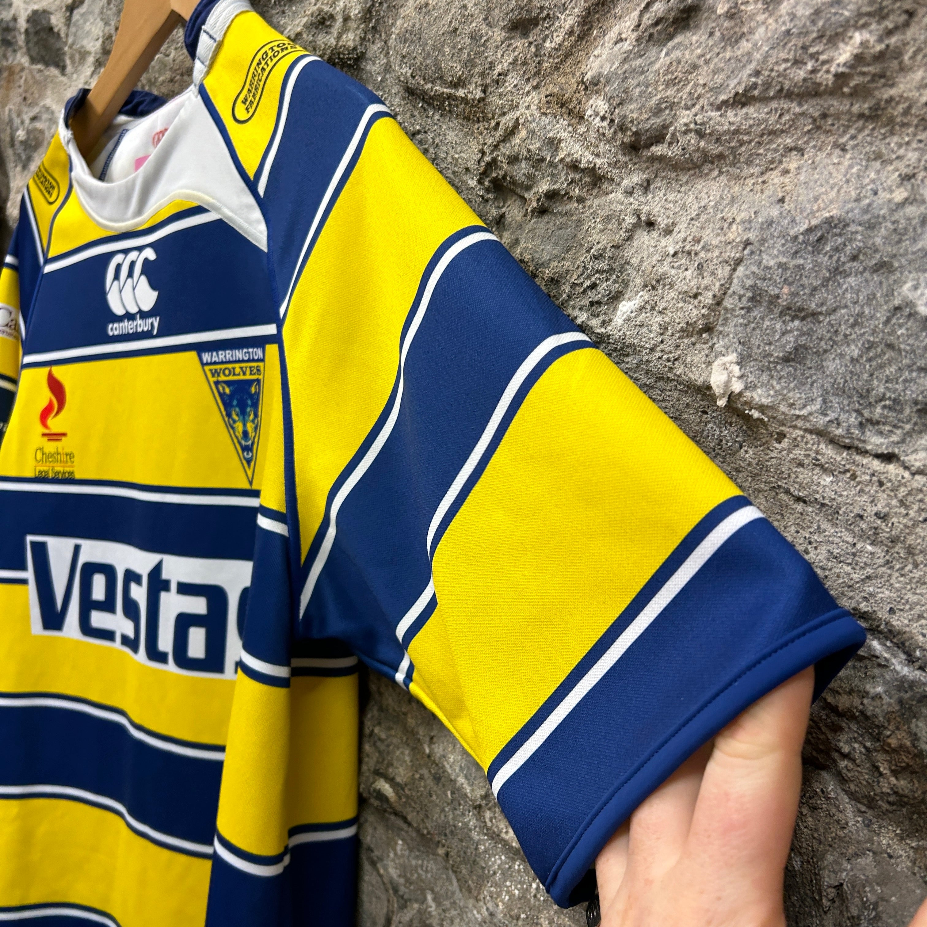 Warrington Wolves 2009/2010 Canterbury Rugby Jersey