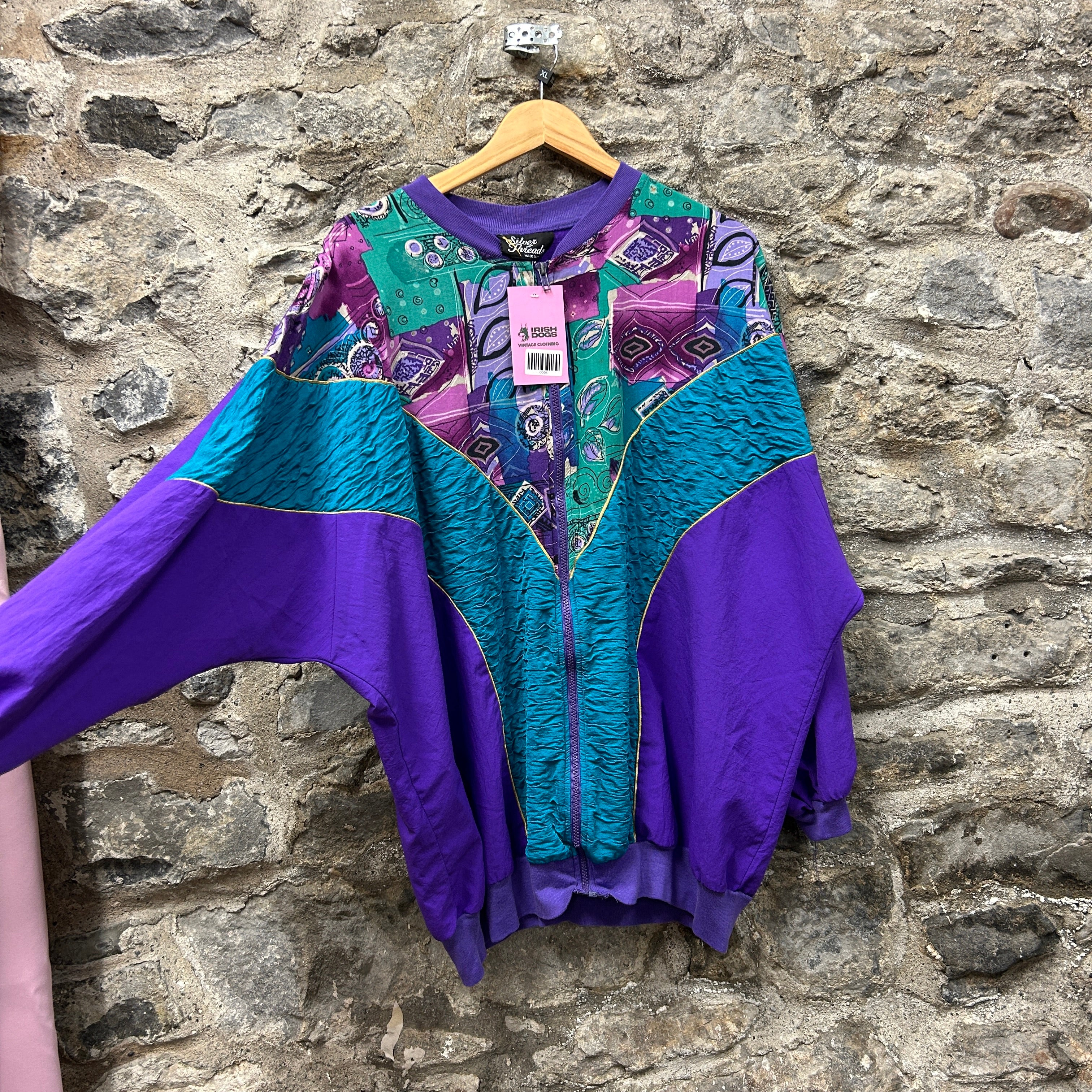 Vintage Silver Threads Track Jacket