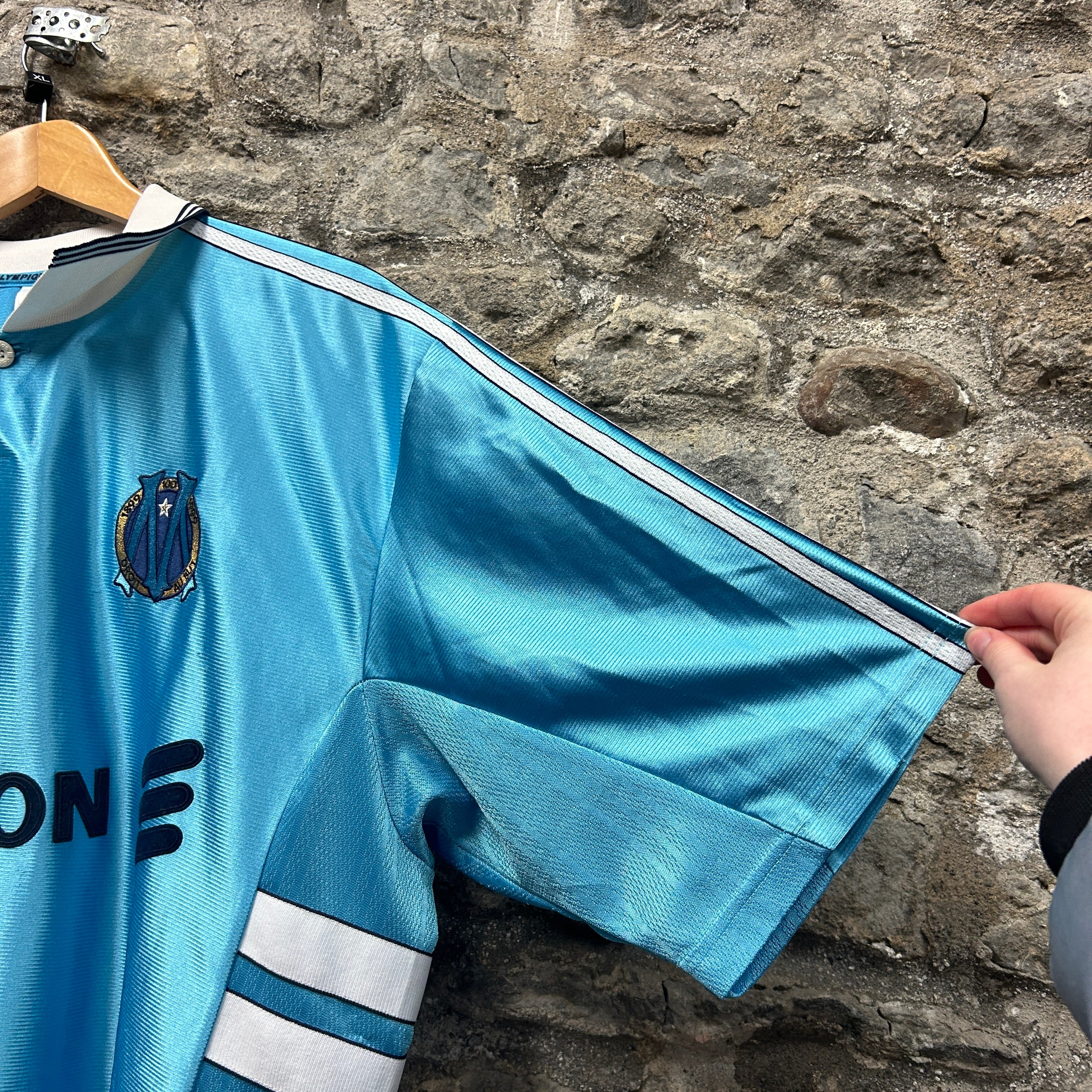 Vintage Marseille 1998-1999Adidas Football Shirt