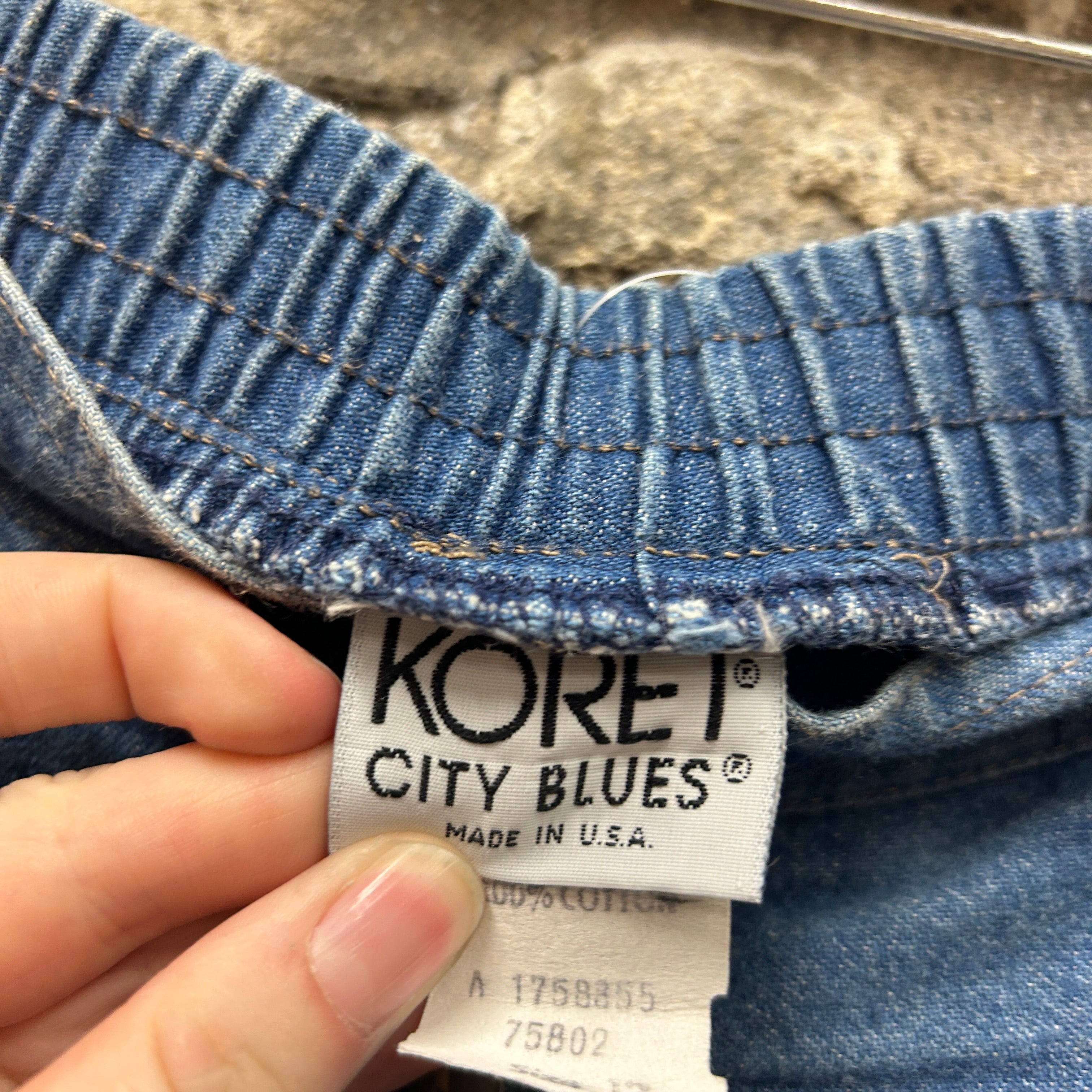 Vintage Koret City Blues Skirt