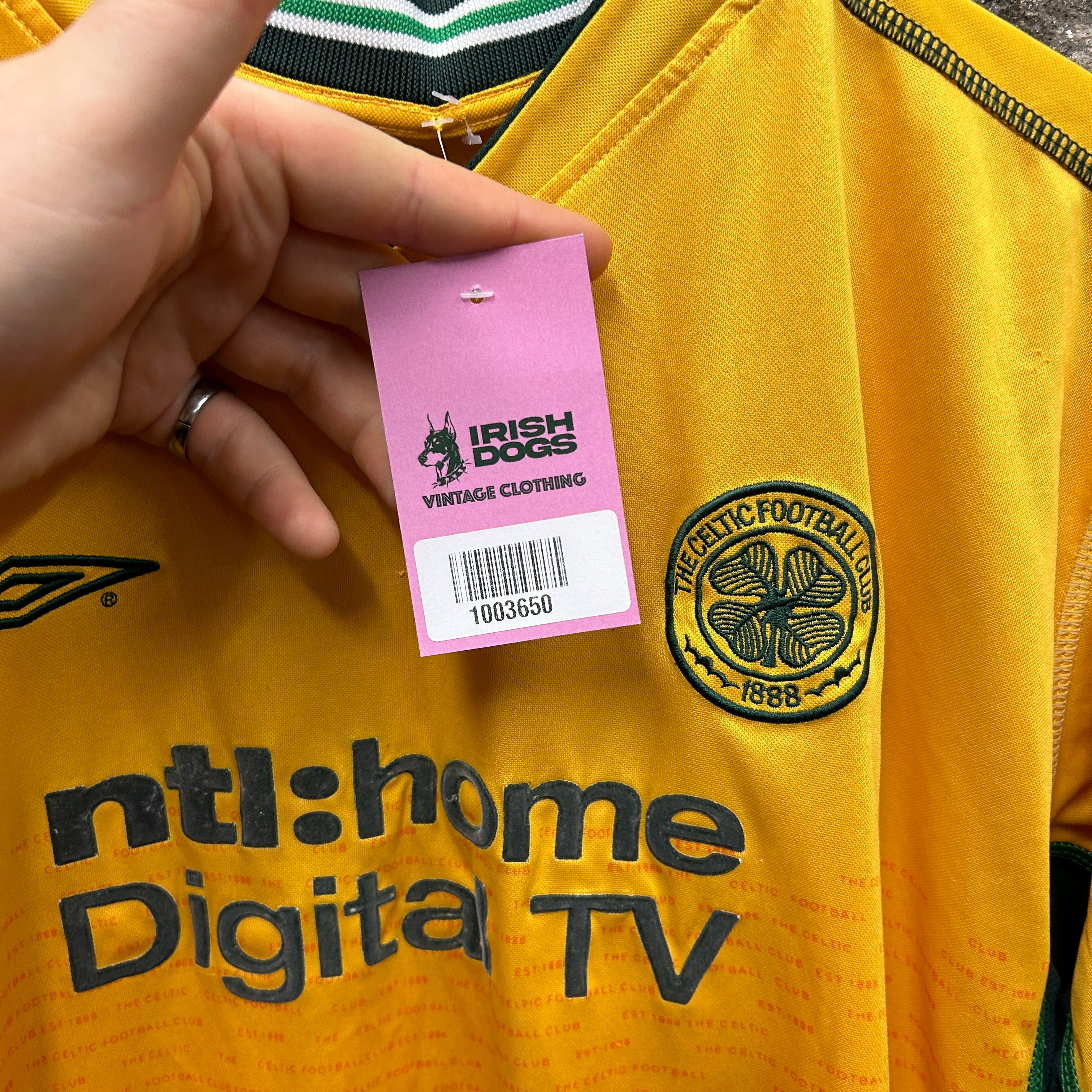 Celtic 2002/2003 Umbro Football Shirt