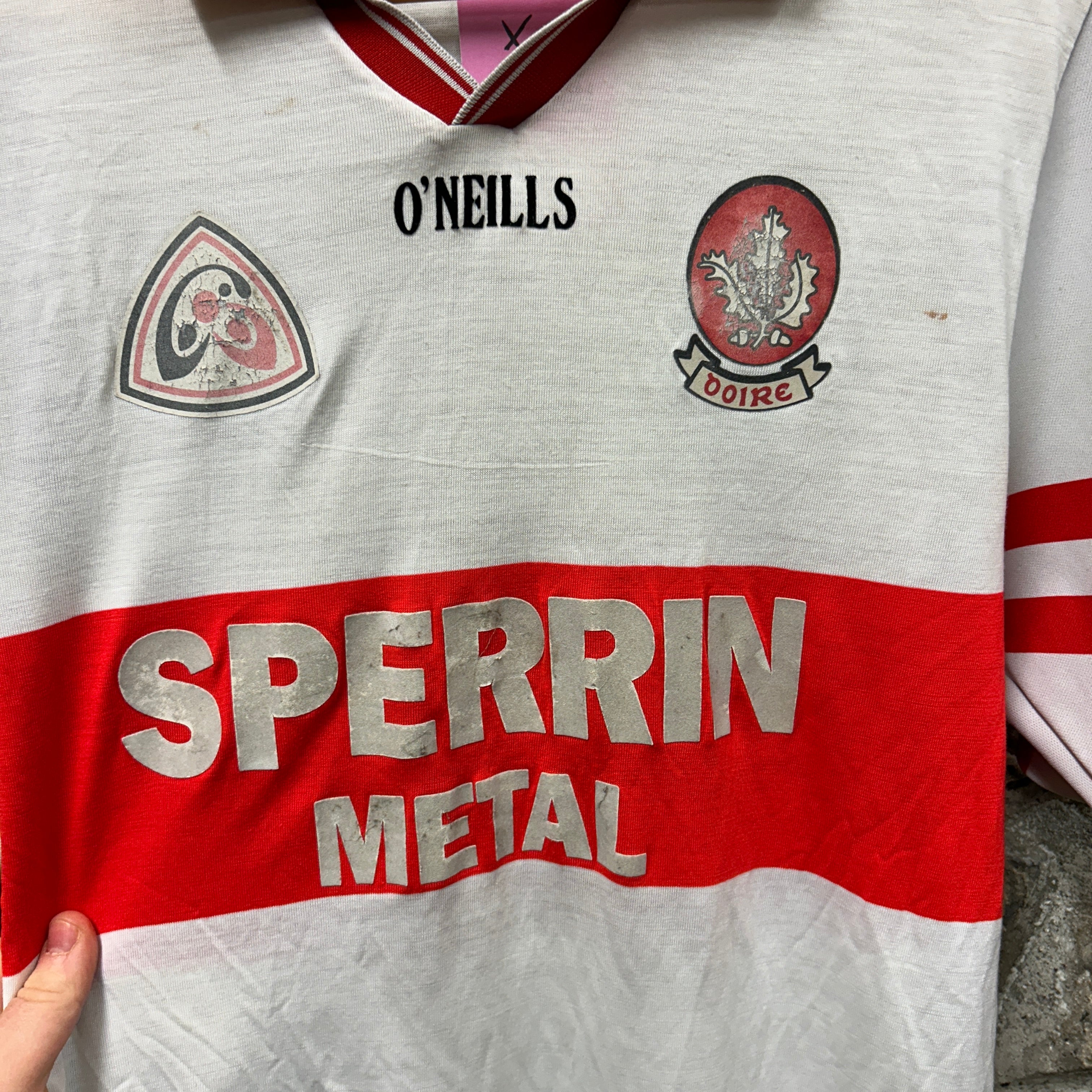 Derry 1998 O'neills Football Shirt