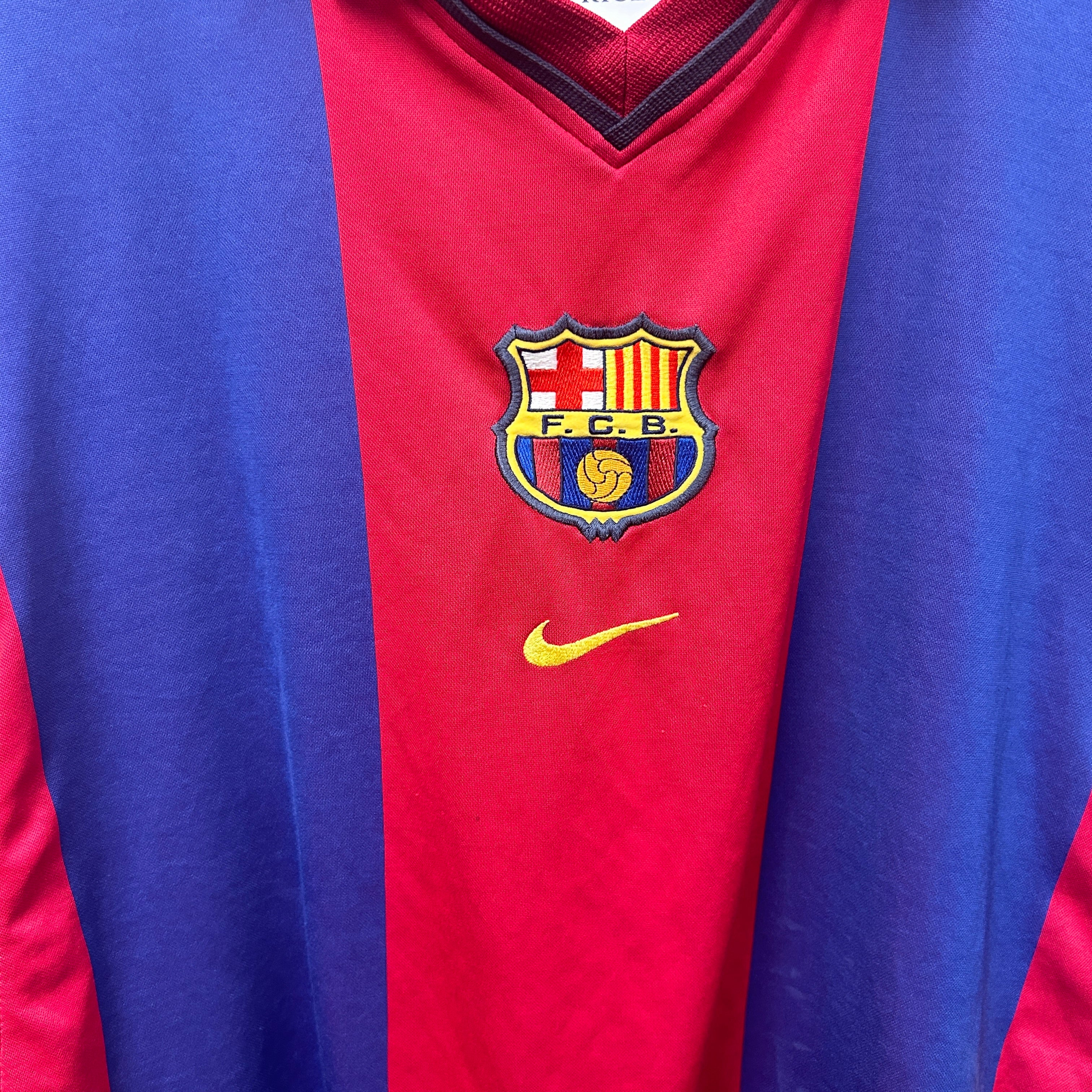 Barcelona 1998-1999 Nike Football Shirt