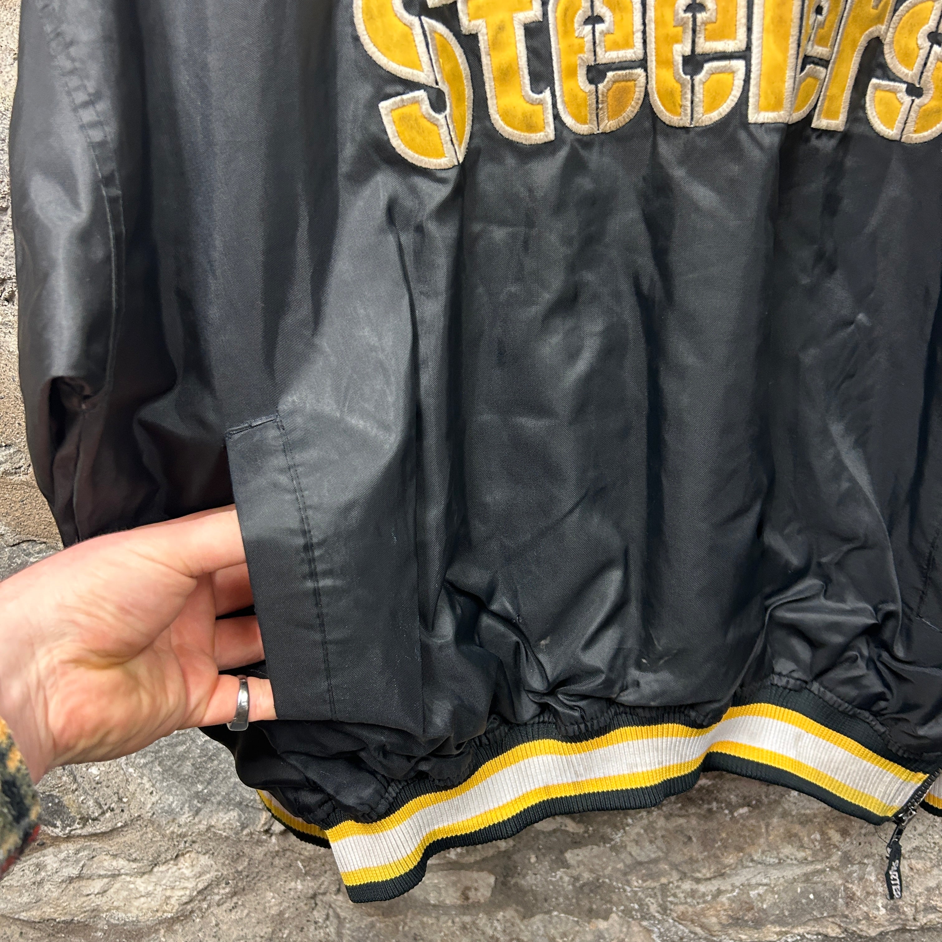 Vintage Steelers Starter Windbreaker Jacket