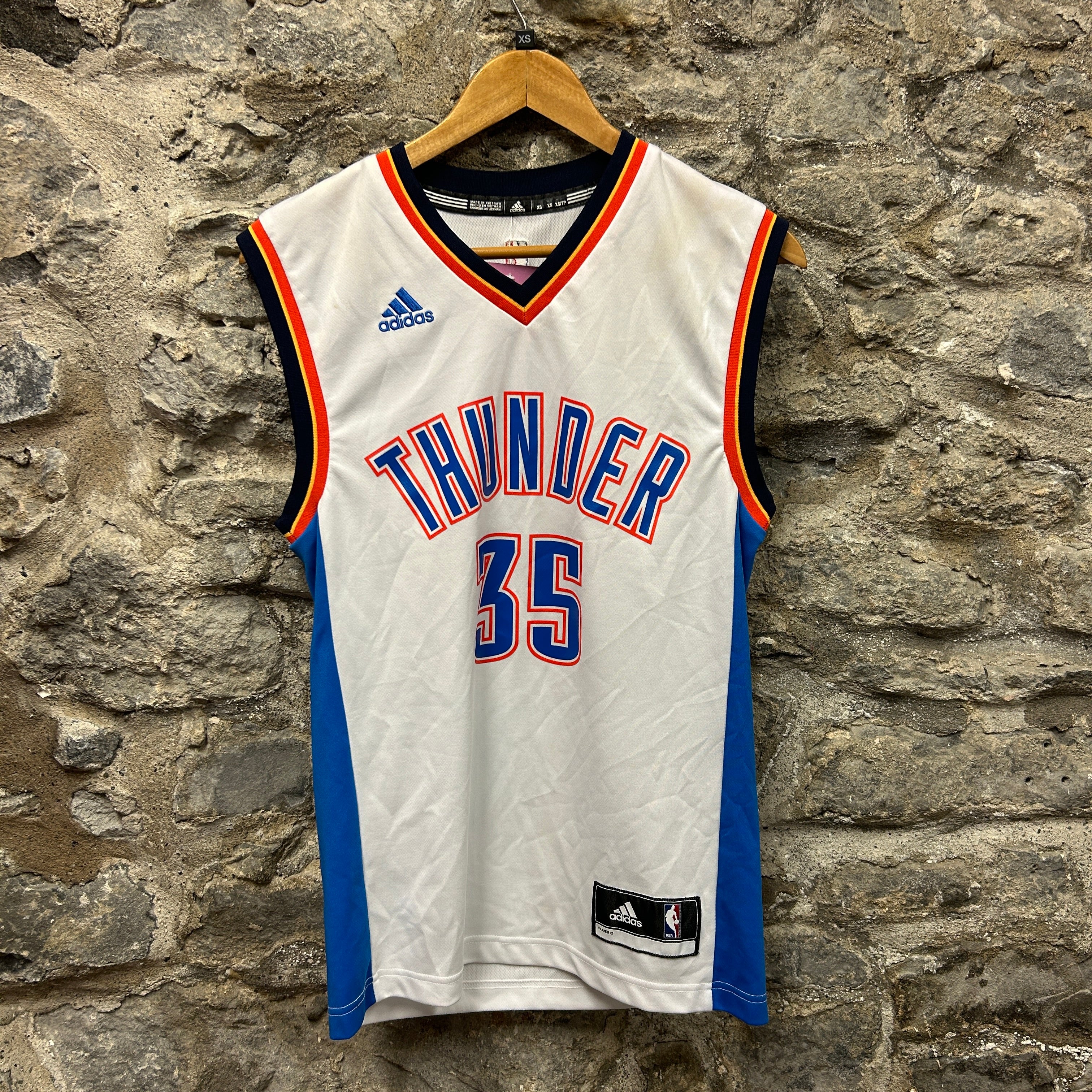 Kevin Durant OKC Adidas Basketball Jersey