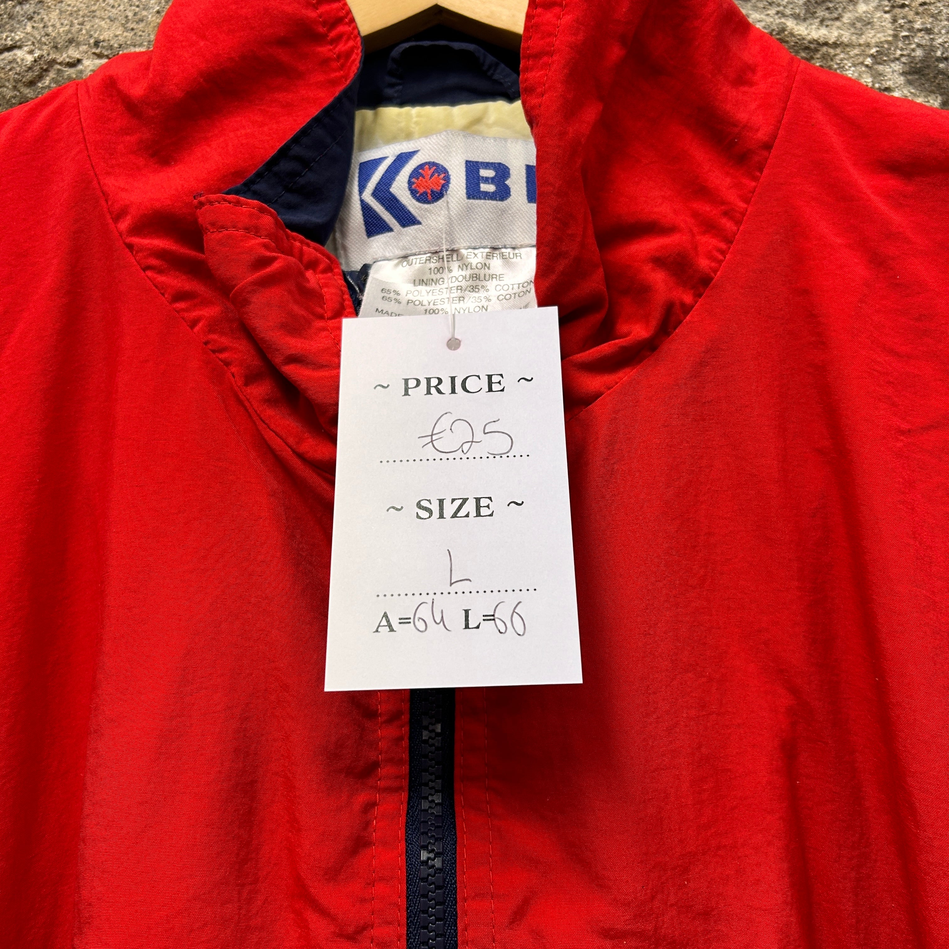 Vintage Kobe Windbreaker Jacket