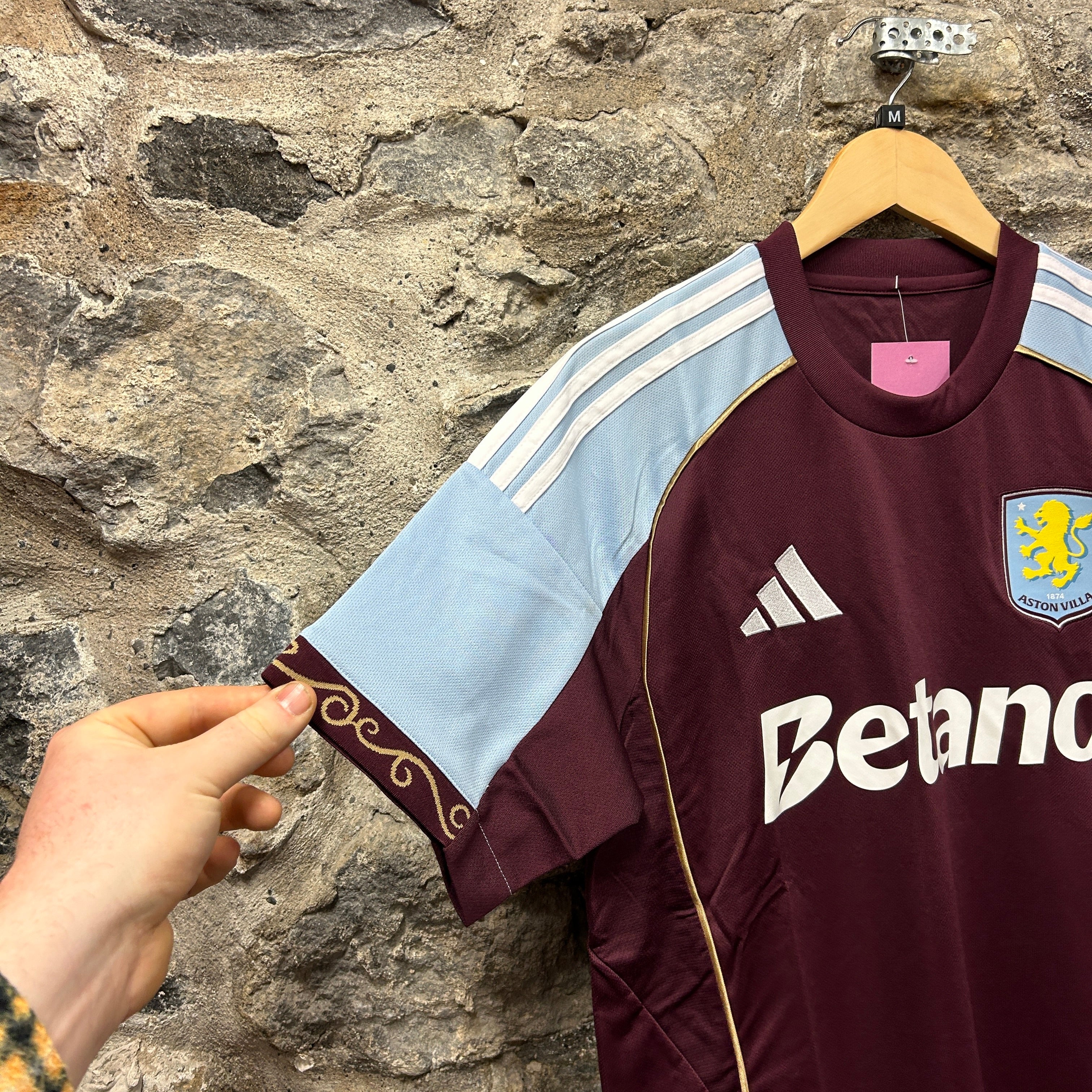 Aston Villa 20204/2025 Adidas Football Shirt