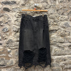 Vintage Ripped Skirt