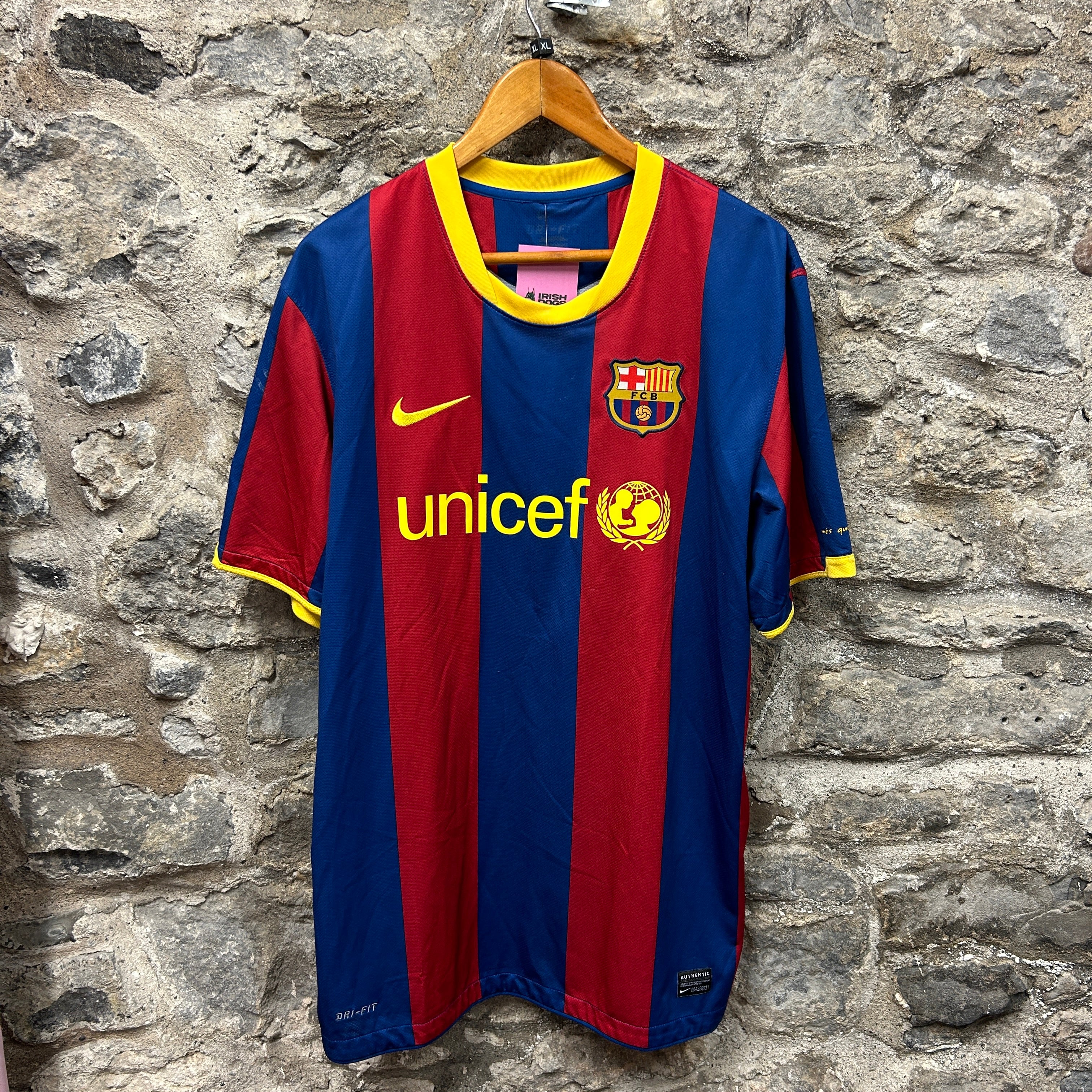 Barcelona Messi 2010-2011 Nike Football Shirt