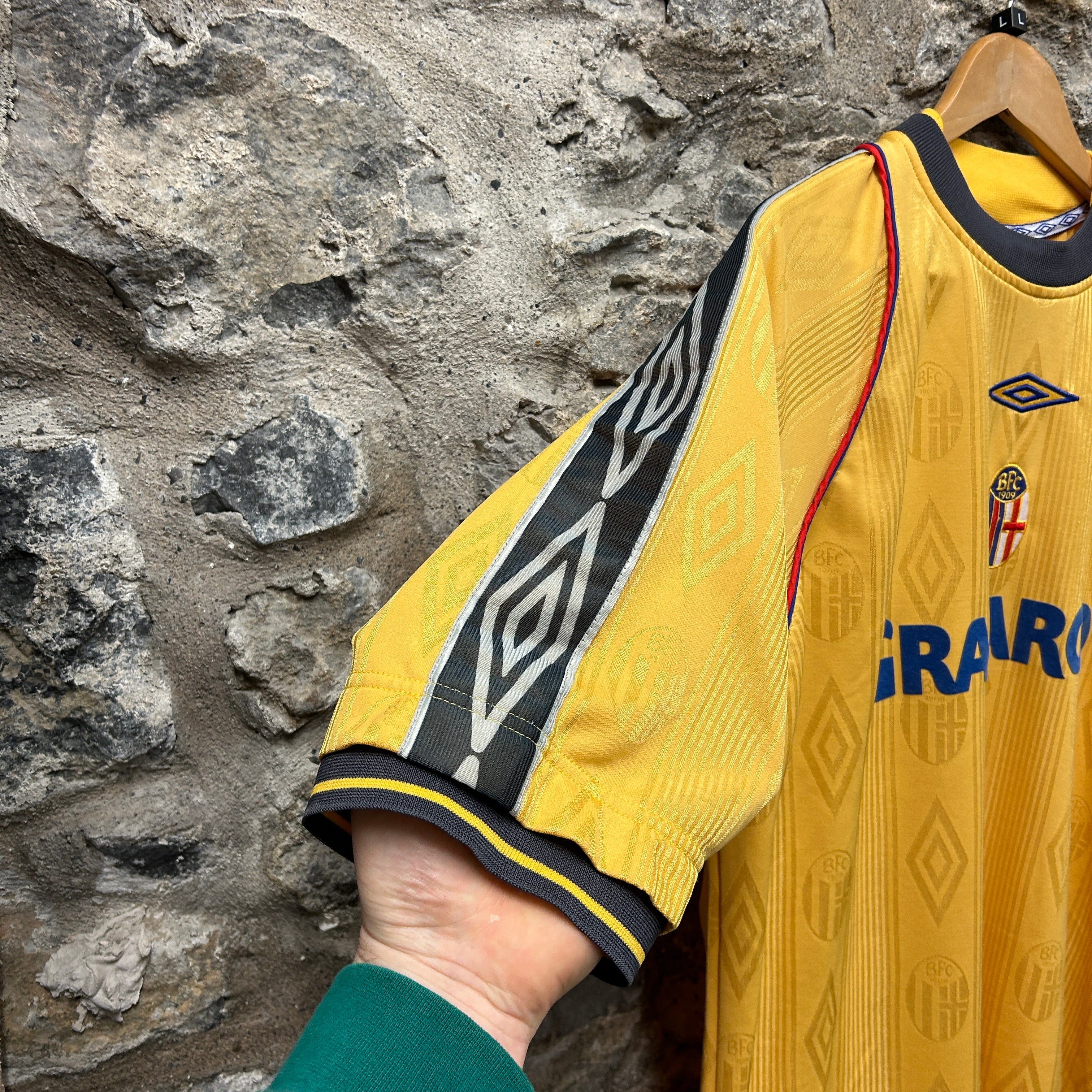 Vintage Bologna FC Umbro Football Shirt