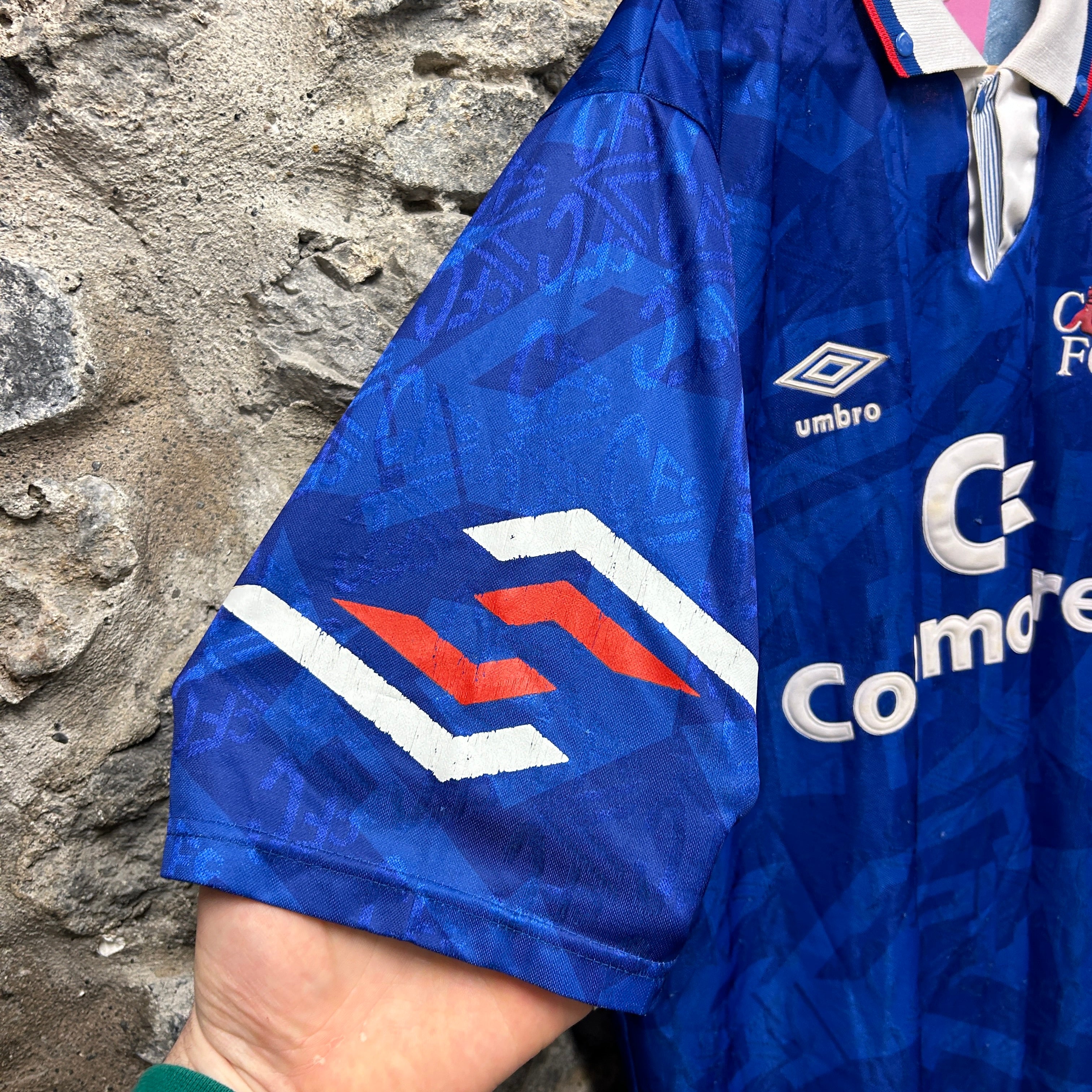 Vintage Chelsea - 1991/1993Umbro Football Shirt