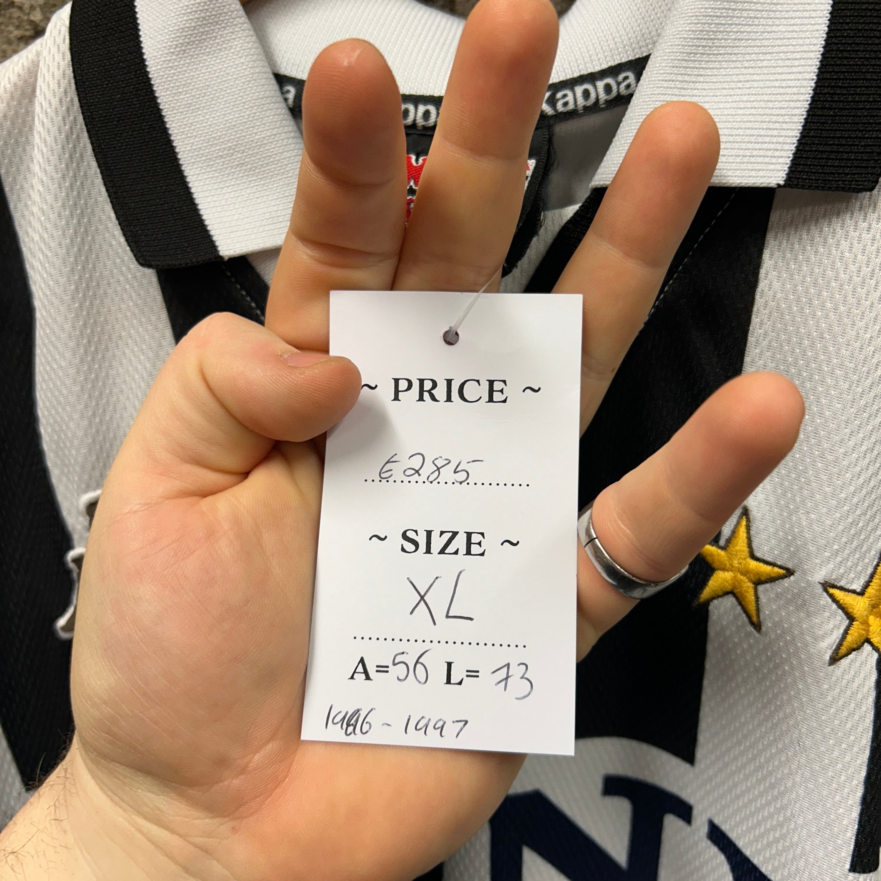 Juventus 1996/1997 Kappa Football Shirt