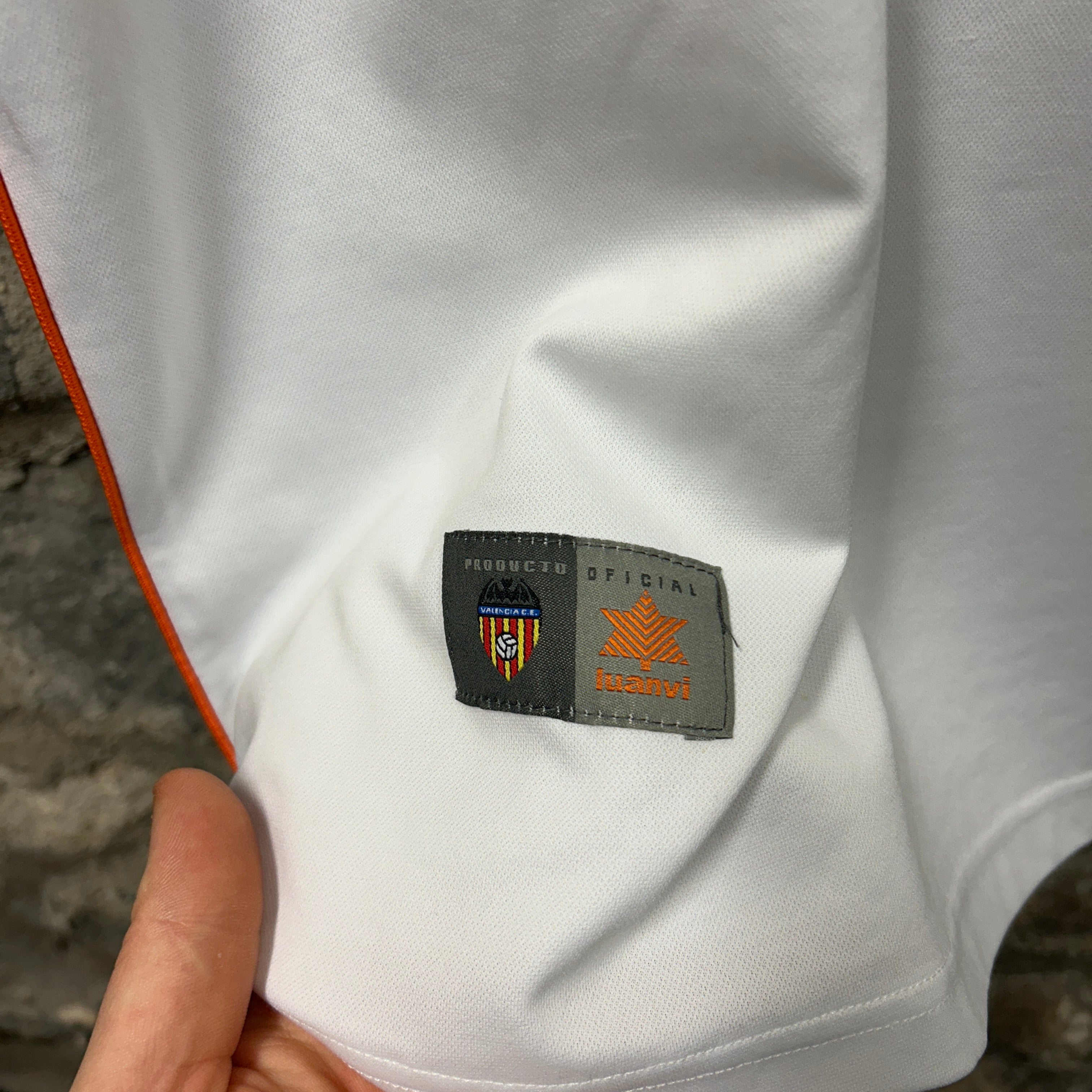 Vintage Valencia 1999 Luanvi Football Shirt