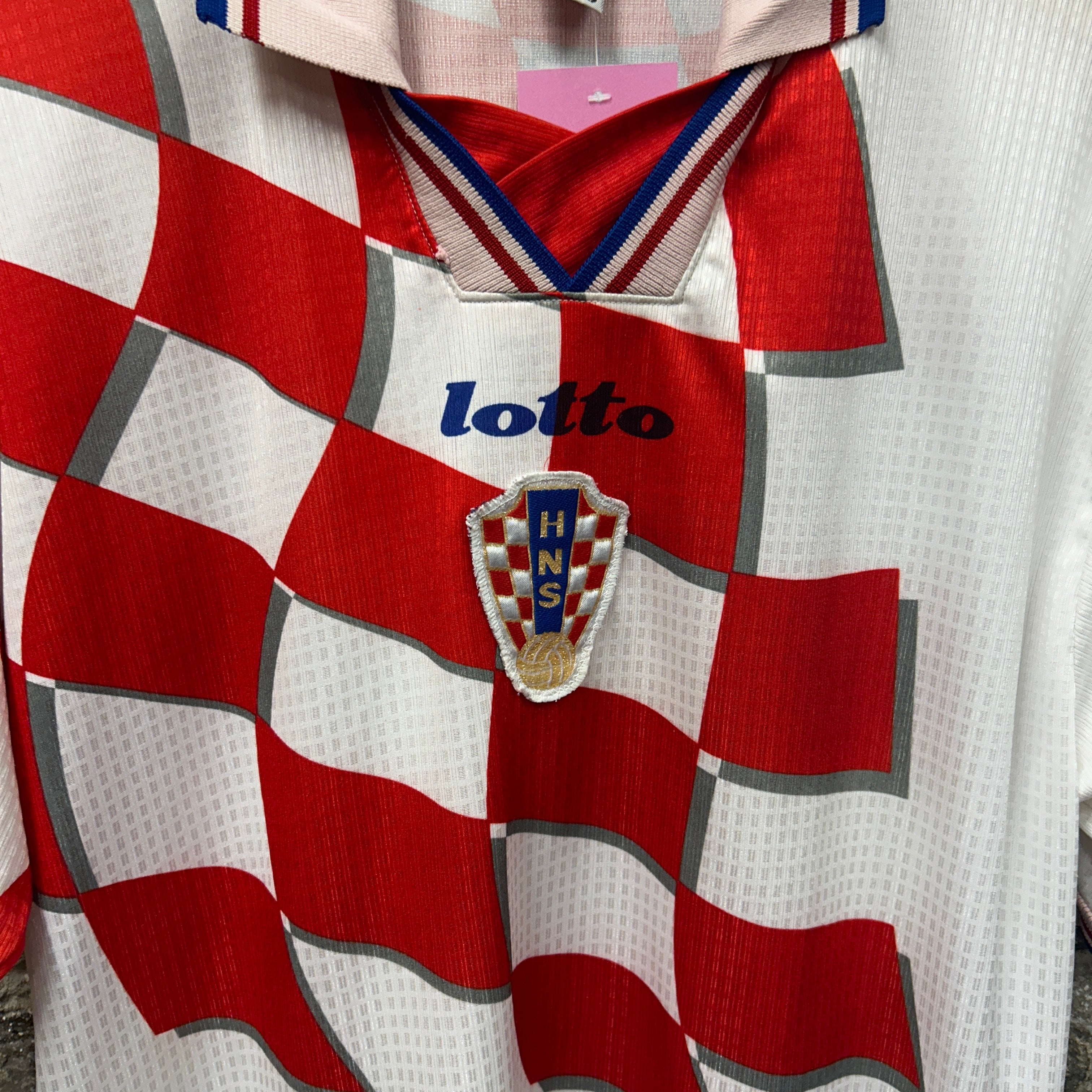 Croatia 1998-2001 Lotto Football Jersey