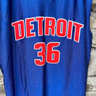 Vintage Detroit Pistons Ben Wallace Nba Basketball Jersey