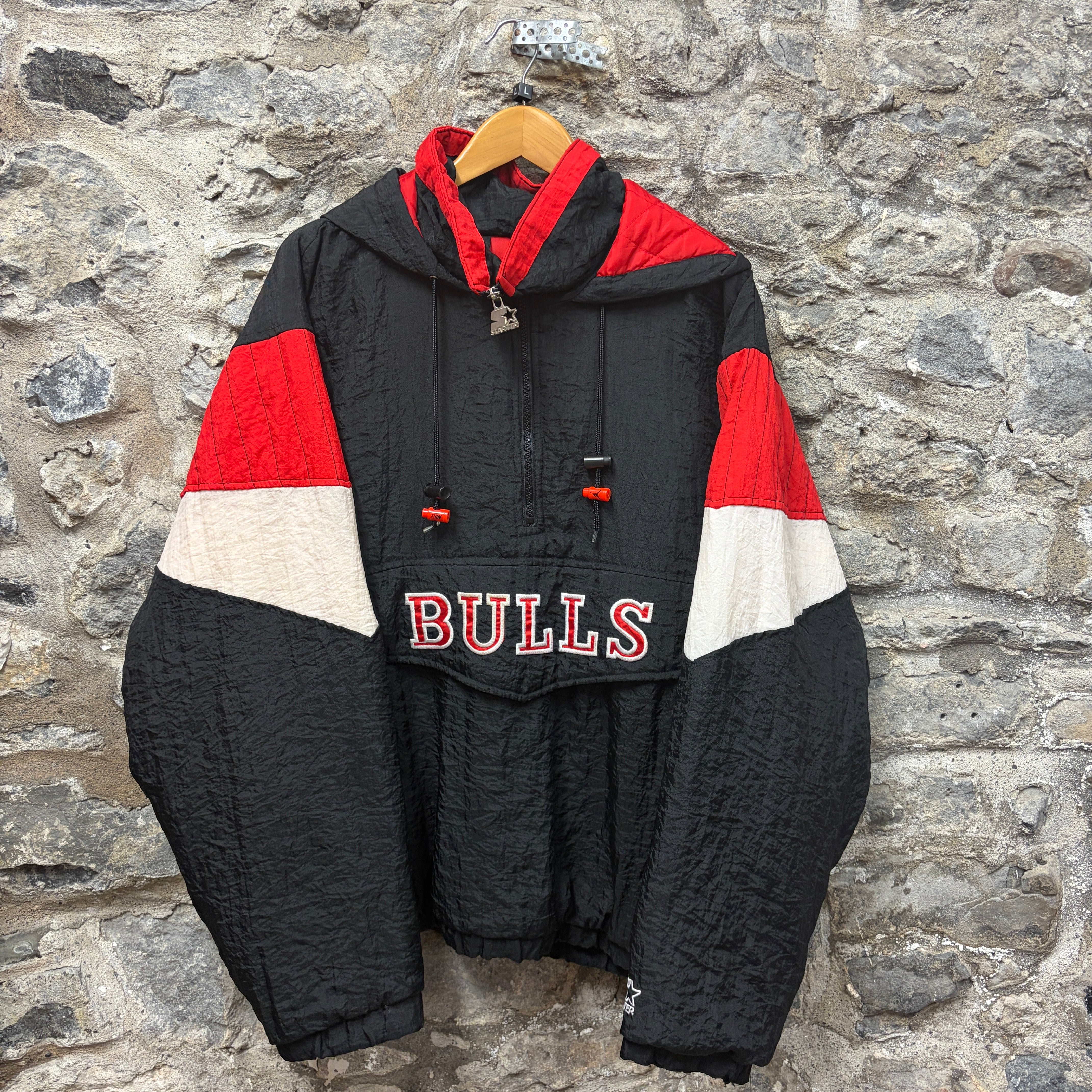 Chicago Bulls Starter Windbreaker Jacket