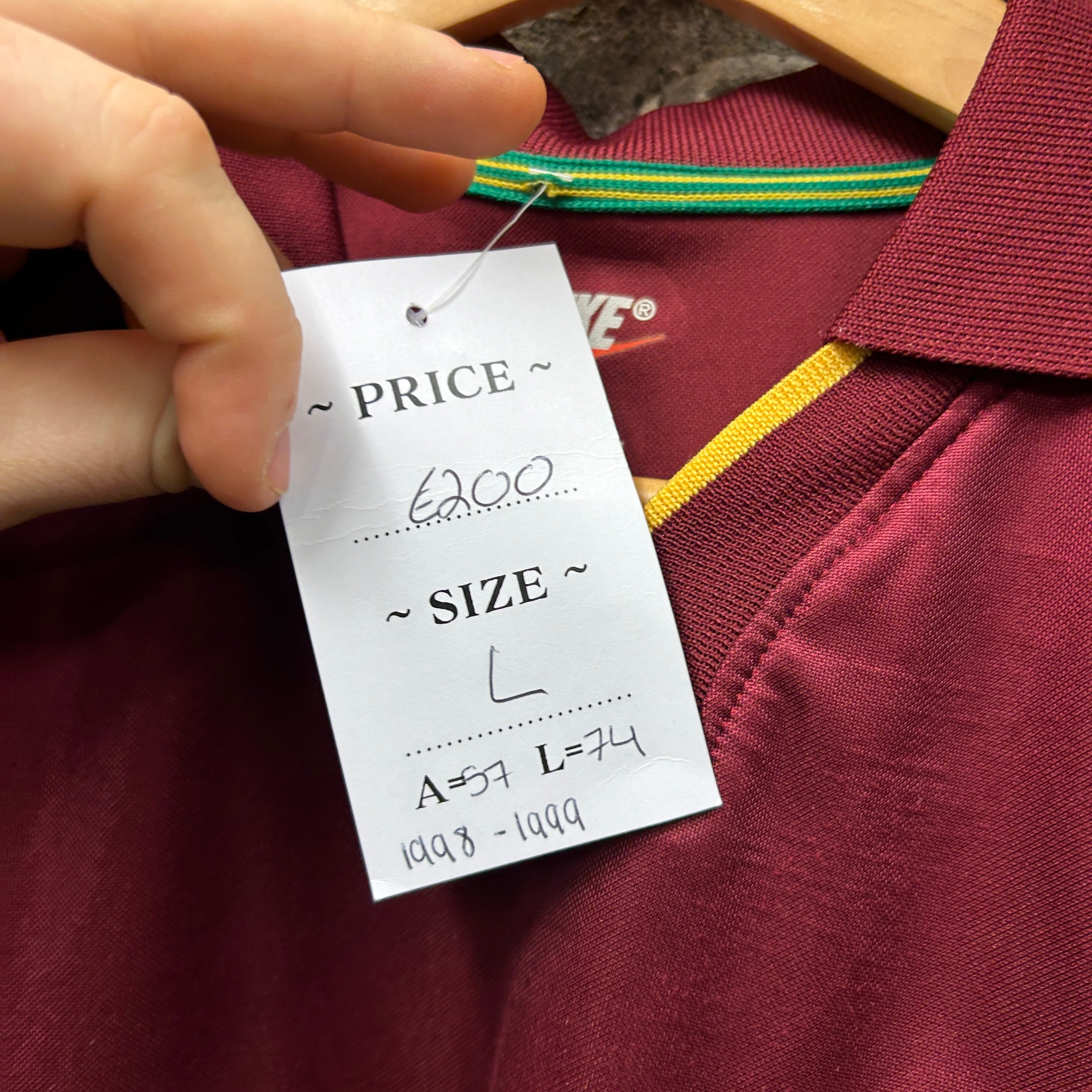 Vintage Portugal 1998/1999 Nike Football Shirt