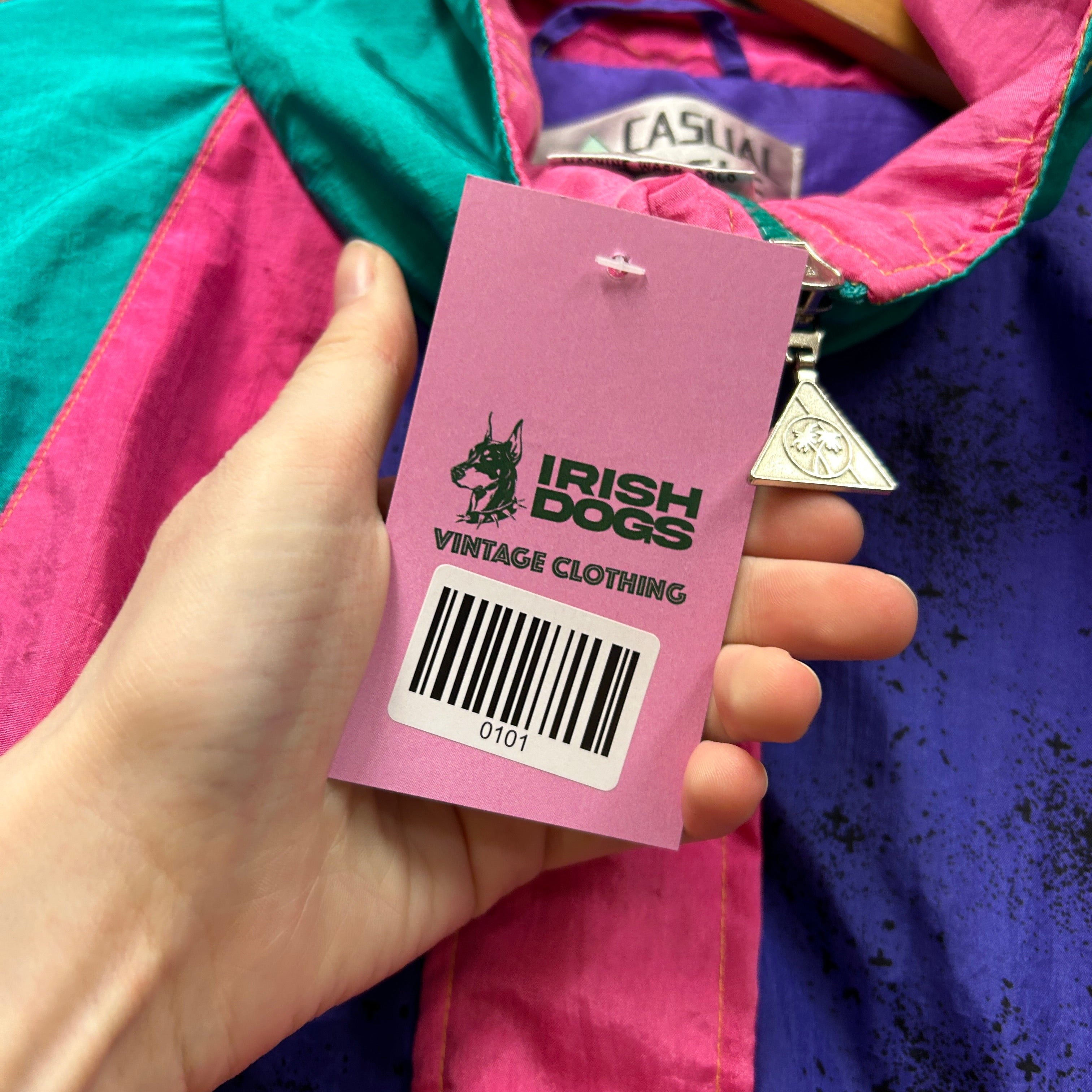 Vintage Casual Isle Windbreaker Jacket
