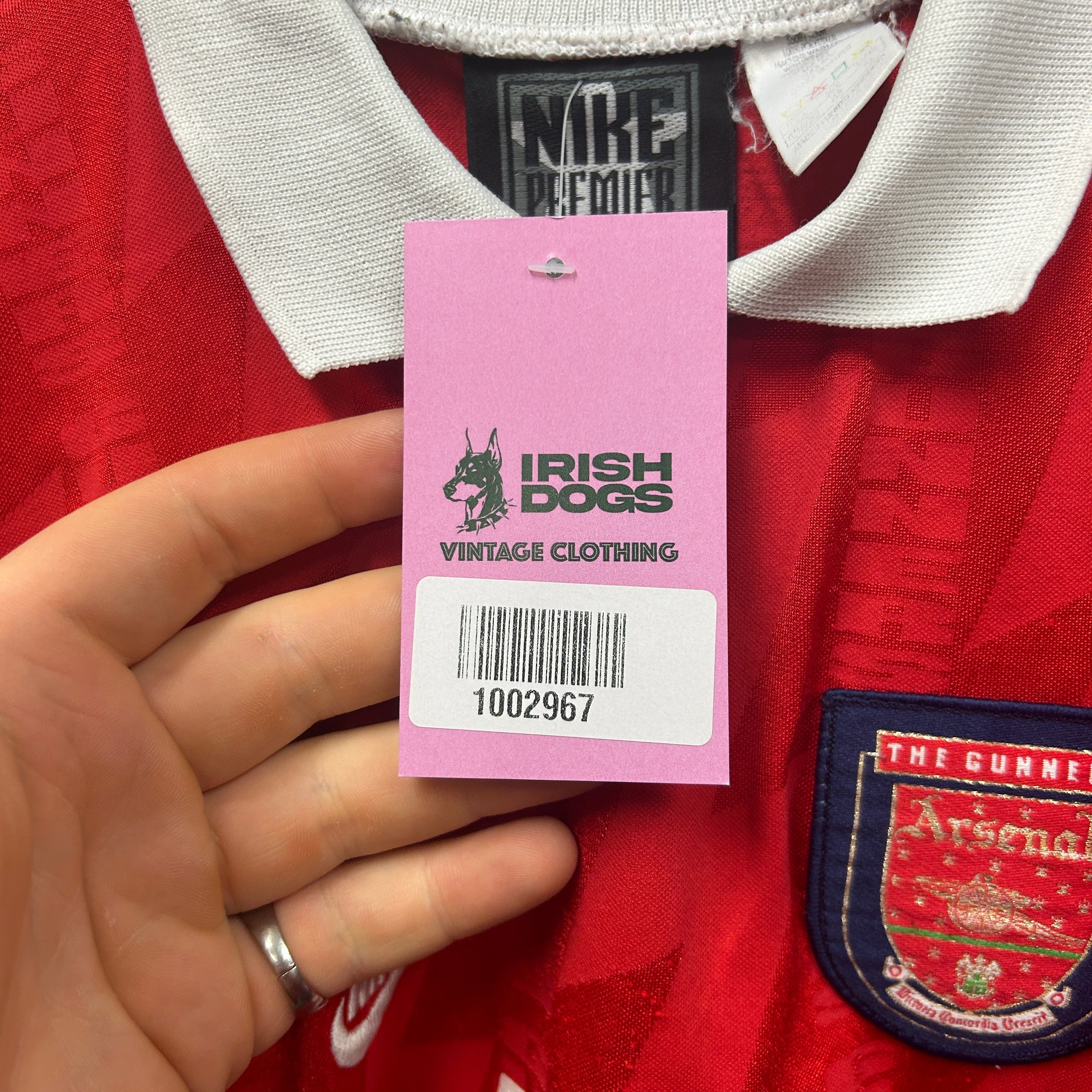 Arsenal 1994/1996 Nike Football Shirt