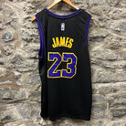 LA Lakers Lebron James Nike Jersey